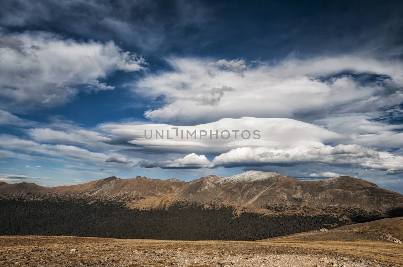 Rocky Mountains National Park Landscape, Colorado, USA