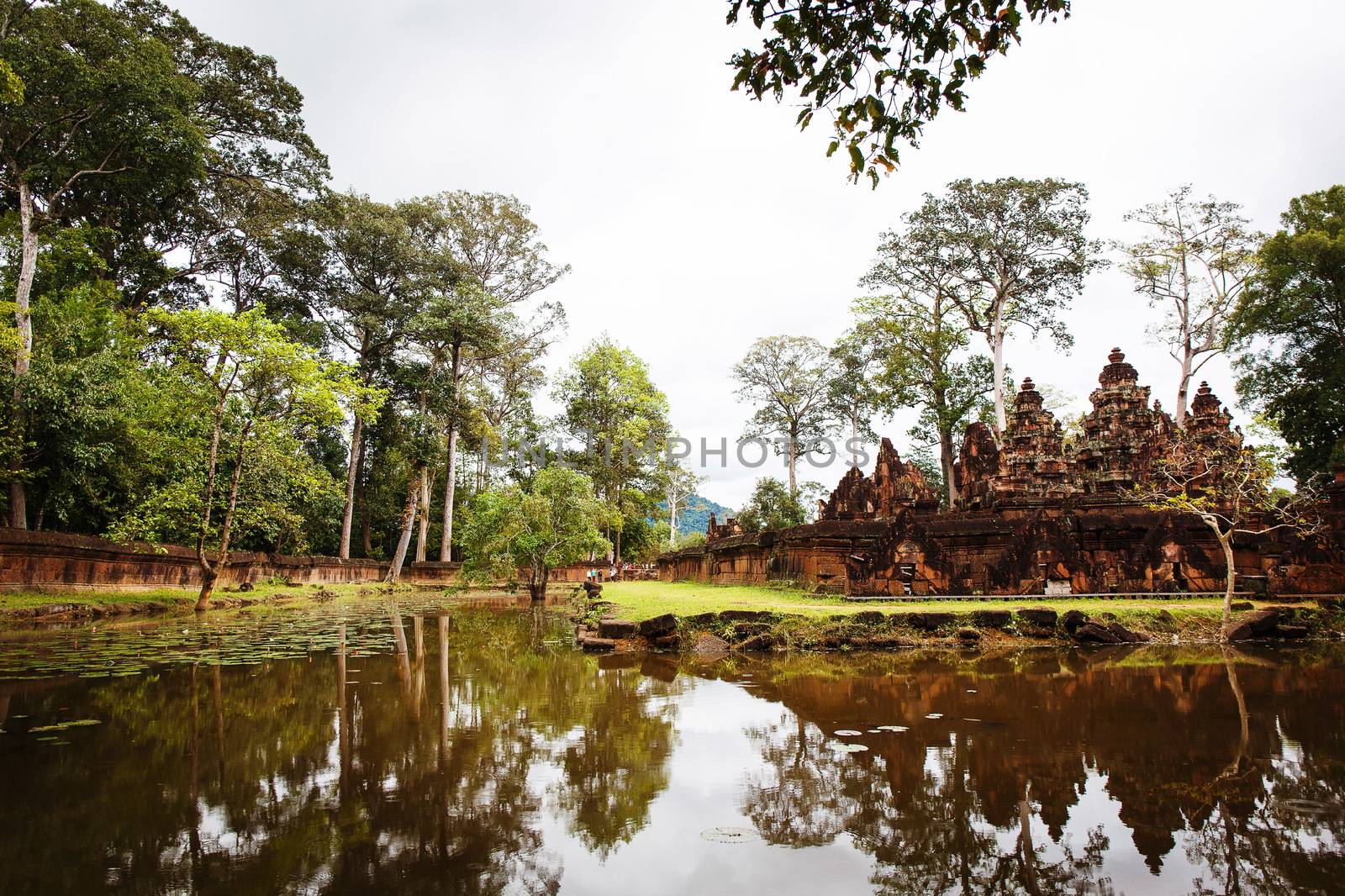 Angkor Wat Temple in Siem Reap in Cambodia