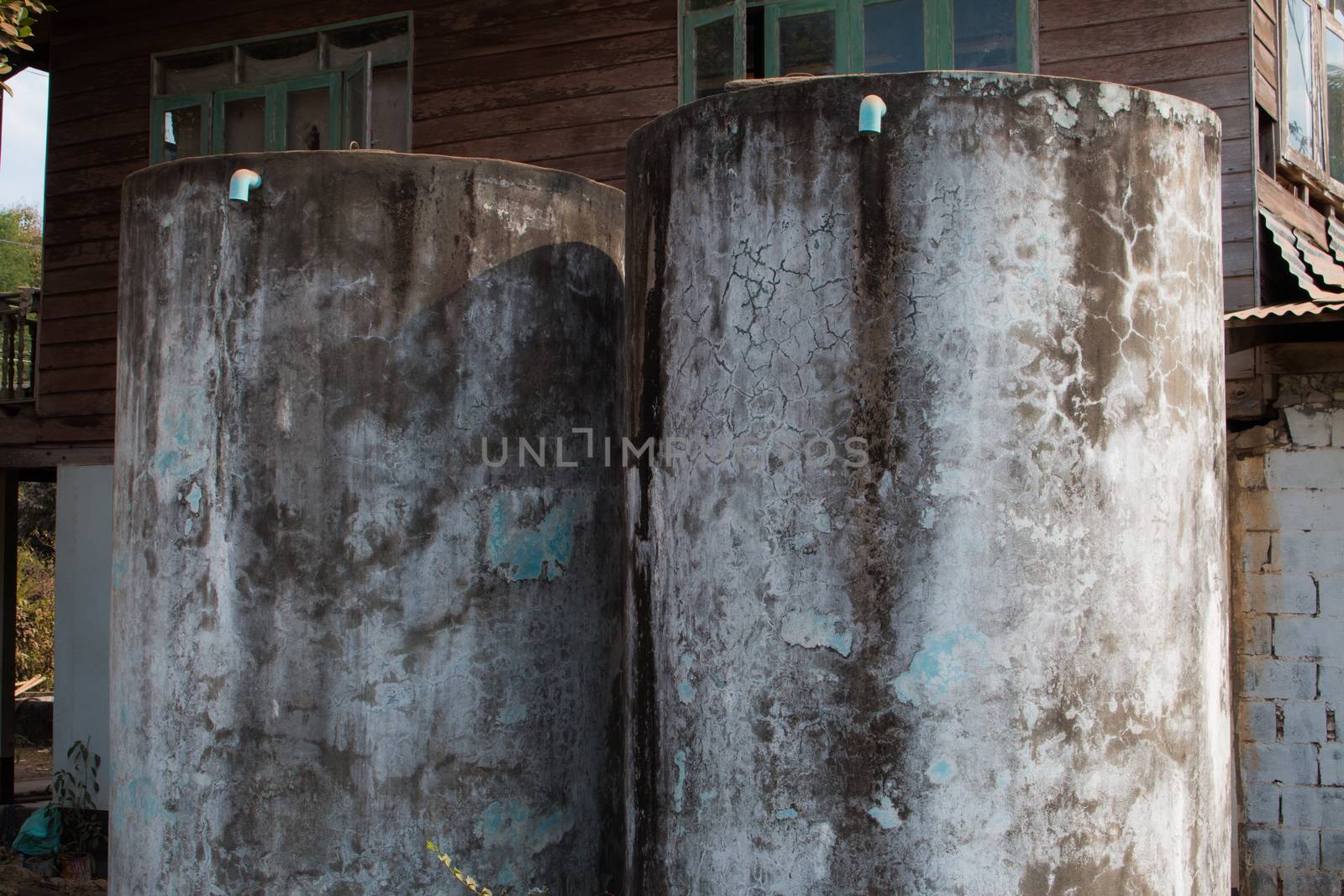 Concrete of a water tank
