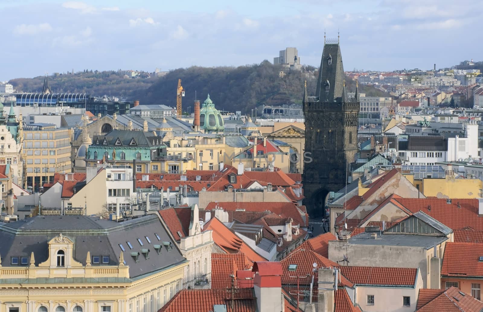 Prague from a height. by glassbear