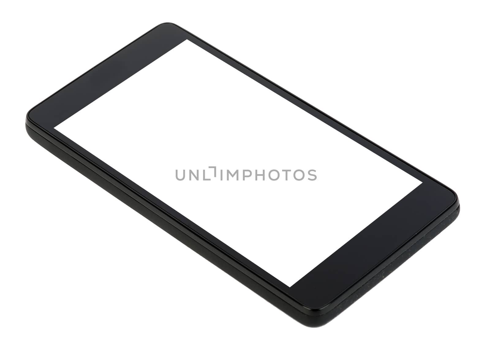 Smartphone with blank screen by cherezoff