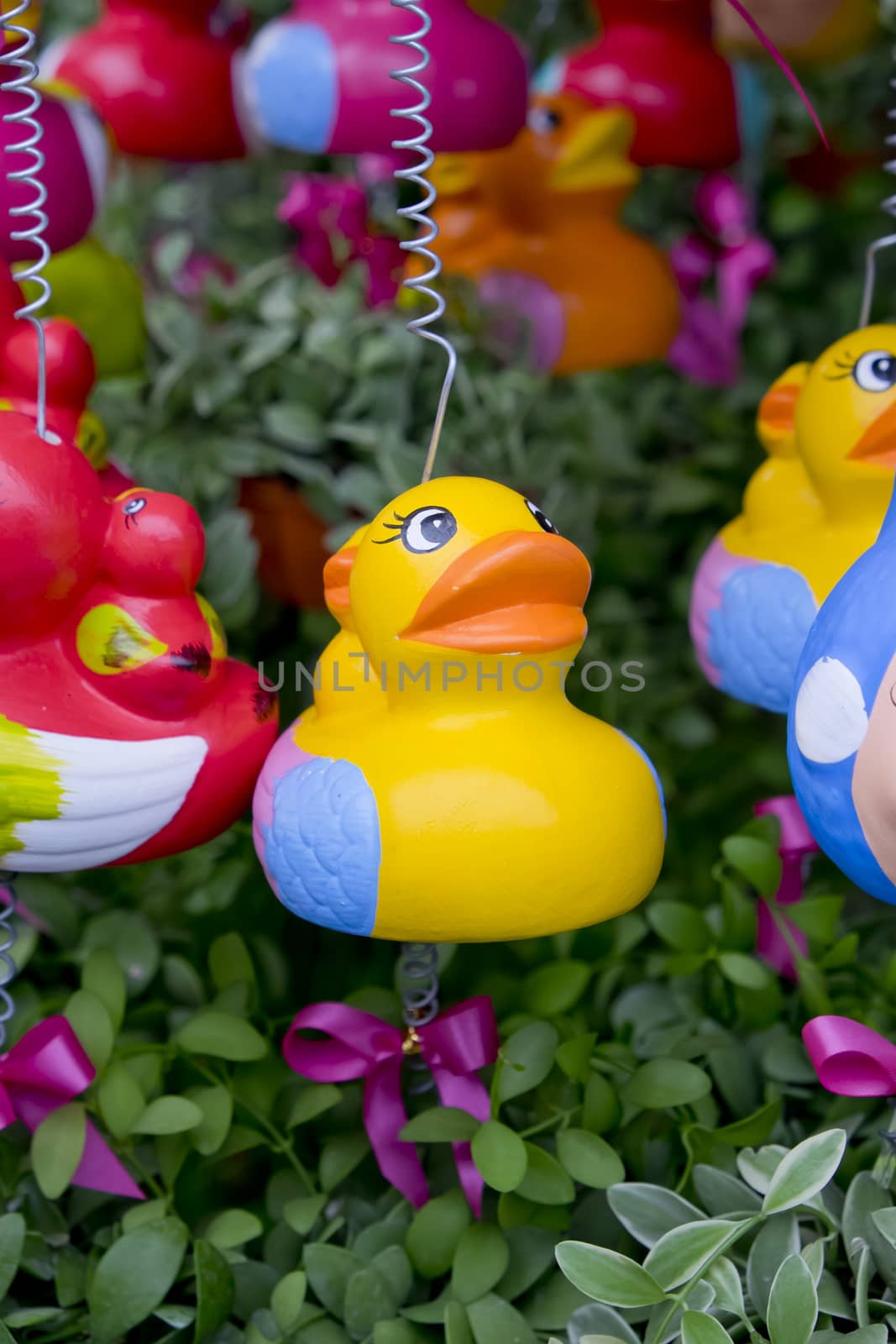 Baby Duck Flower Pot Baked Clay