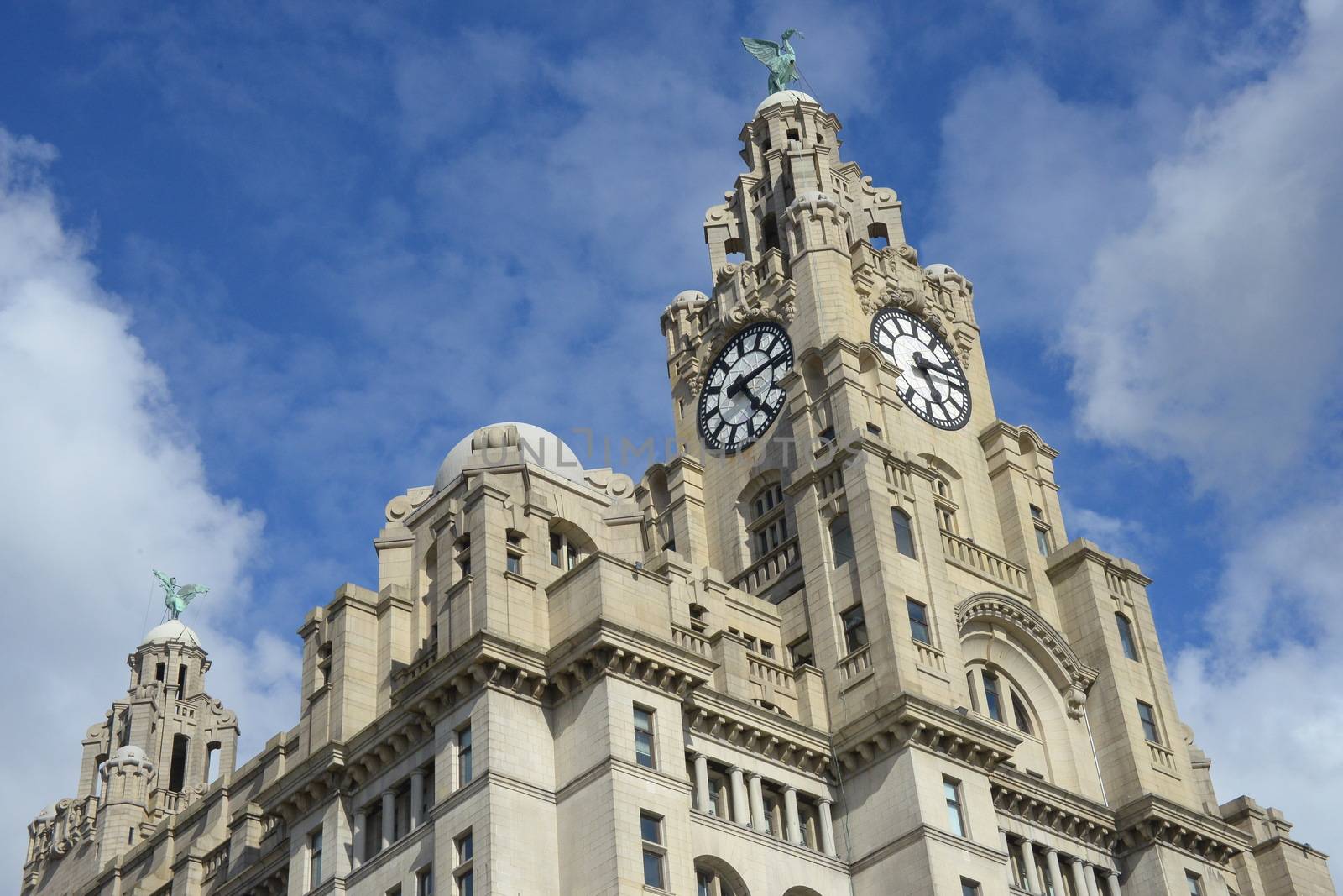 Liver building Liverpool by gorilla