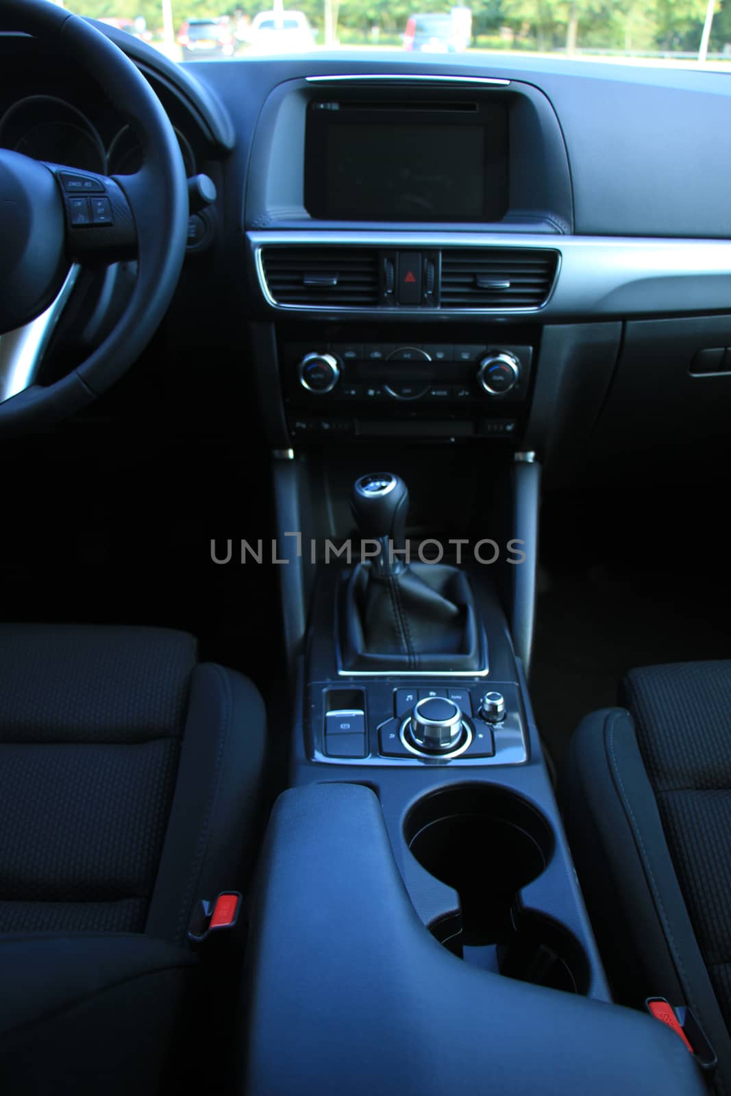 Modern car interior by studioportosabbia