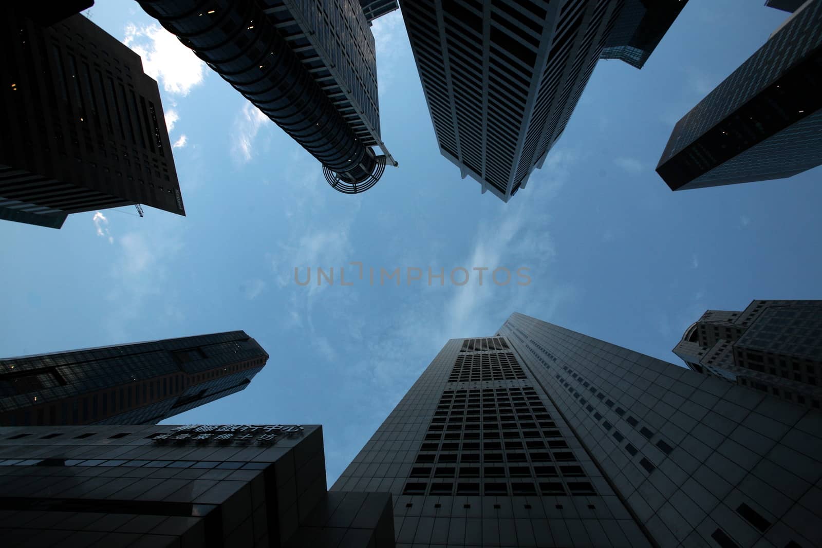 the Bank quater at the Singapore River and Marina Bay in the city of Singapore in Southeastasia.