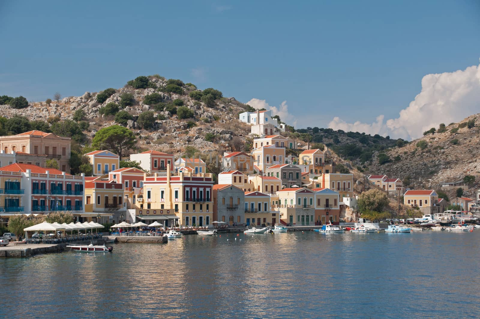 Neo classical homes on Symi island by dpe123