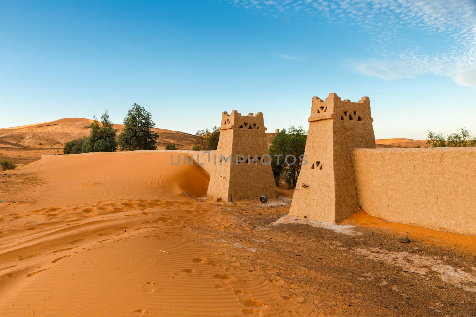 The berber camp in Sahara desert, Morocco by Mieszko9
