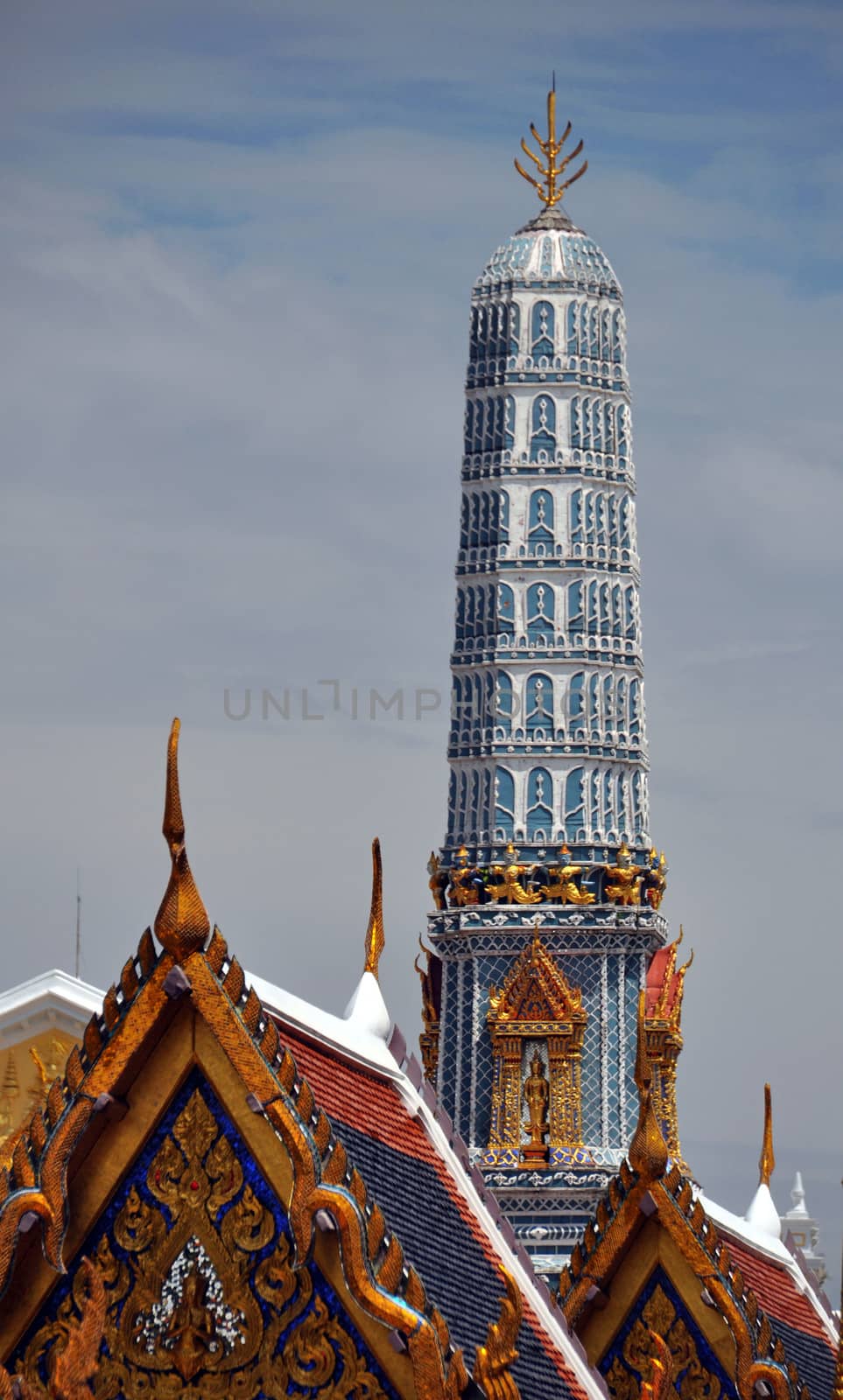 Grand Palace and Wat Phra Kaeo Bangkok by dpe123