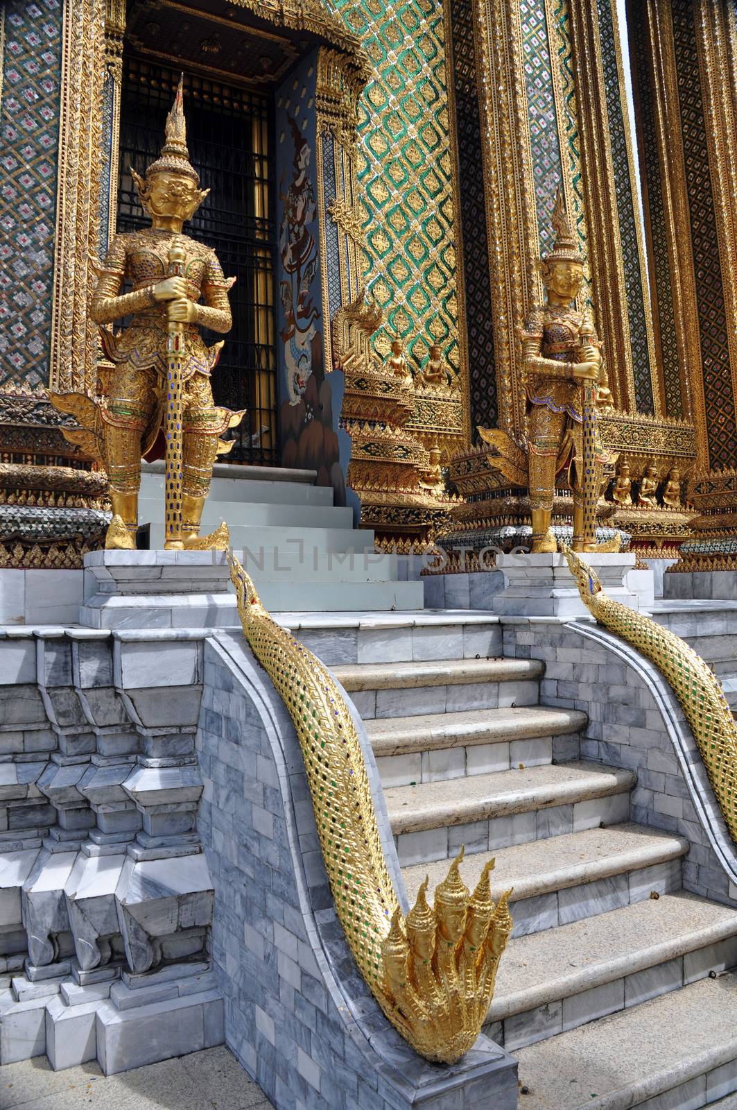 Entrance to the Phra Mondop Library at the Royal Palace, Bangkok