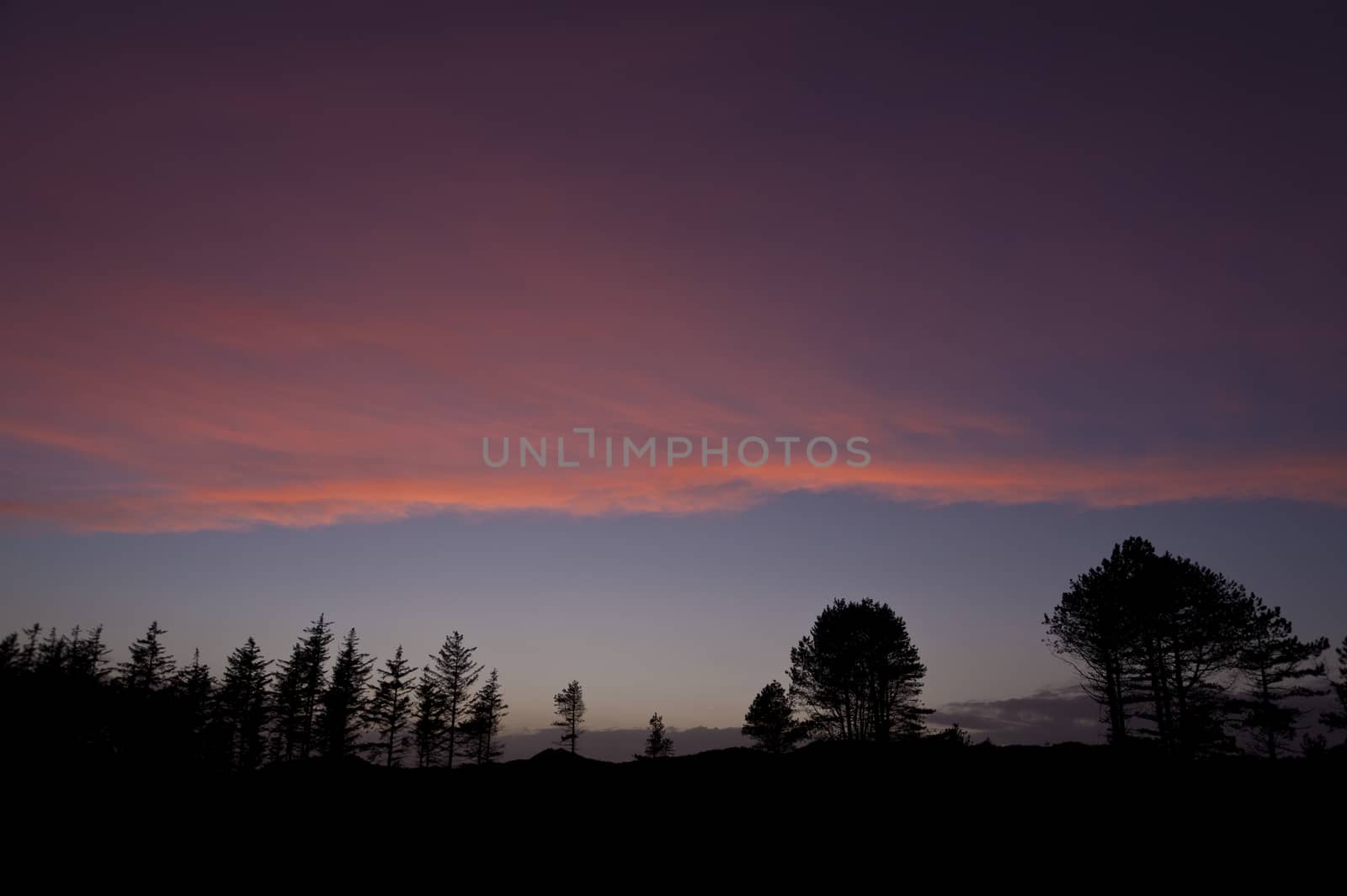 Evening Mood on Amrum in Germany