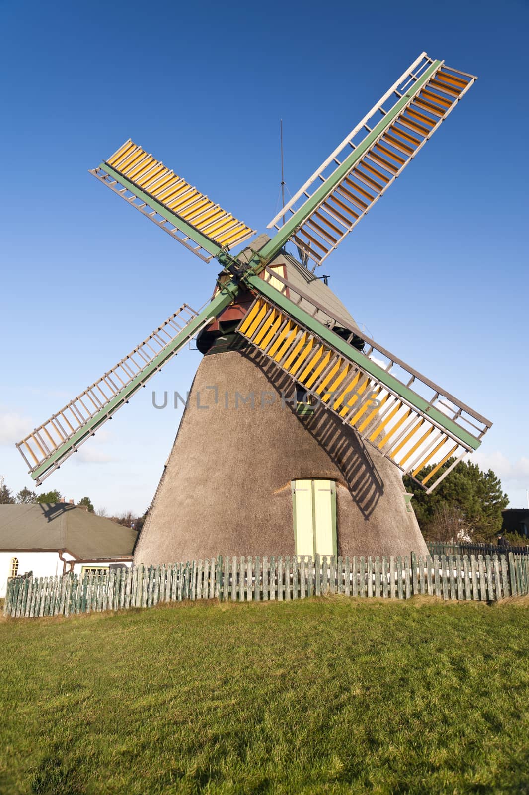 Windmill on Amrum in Germany