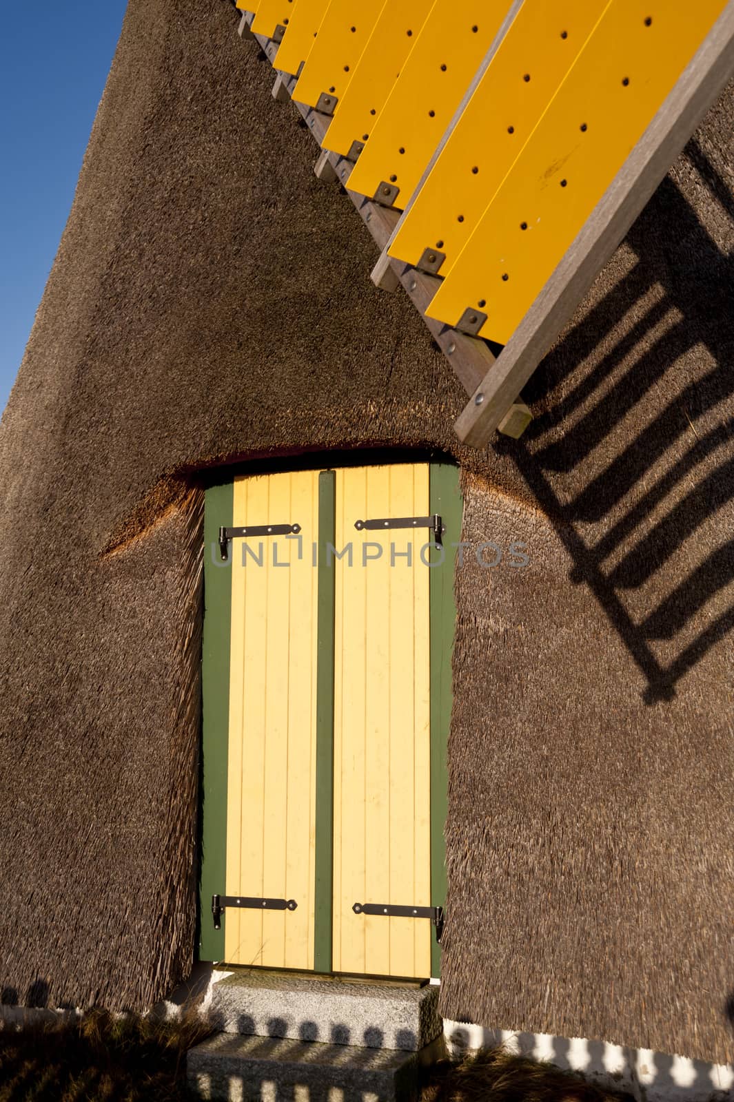 Windmill on Amrum in Germany