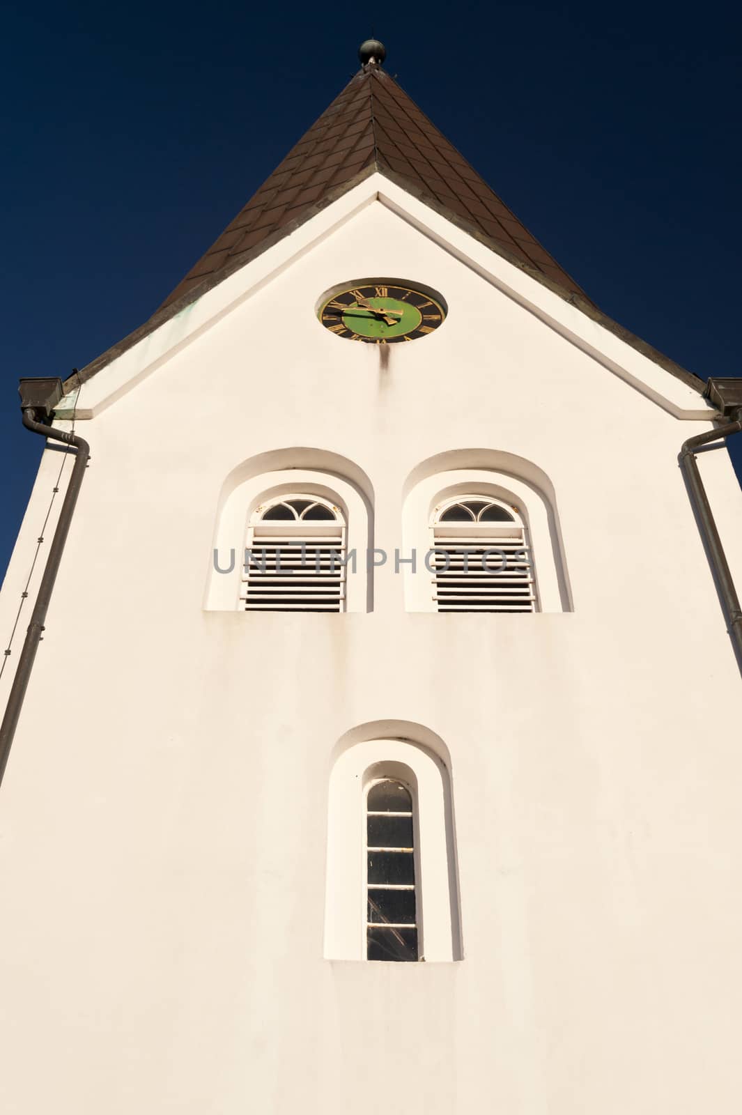 Church of Nebel on Amrum, Germany by 3quarks