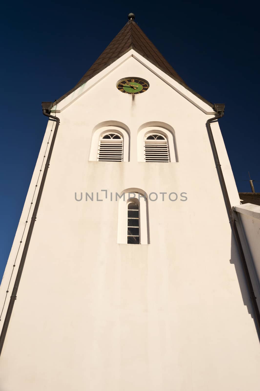 Church of Nebel on Amrum, Germany