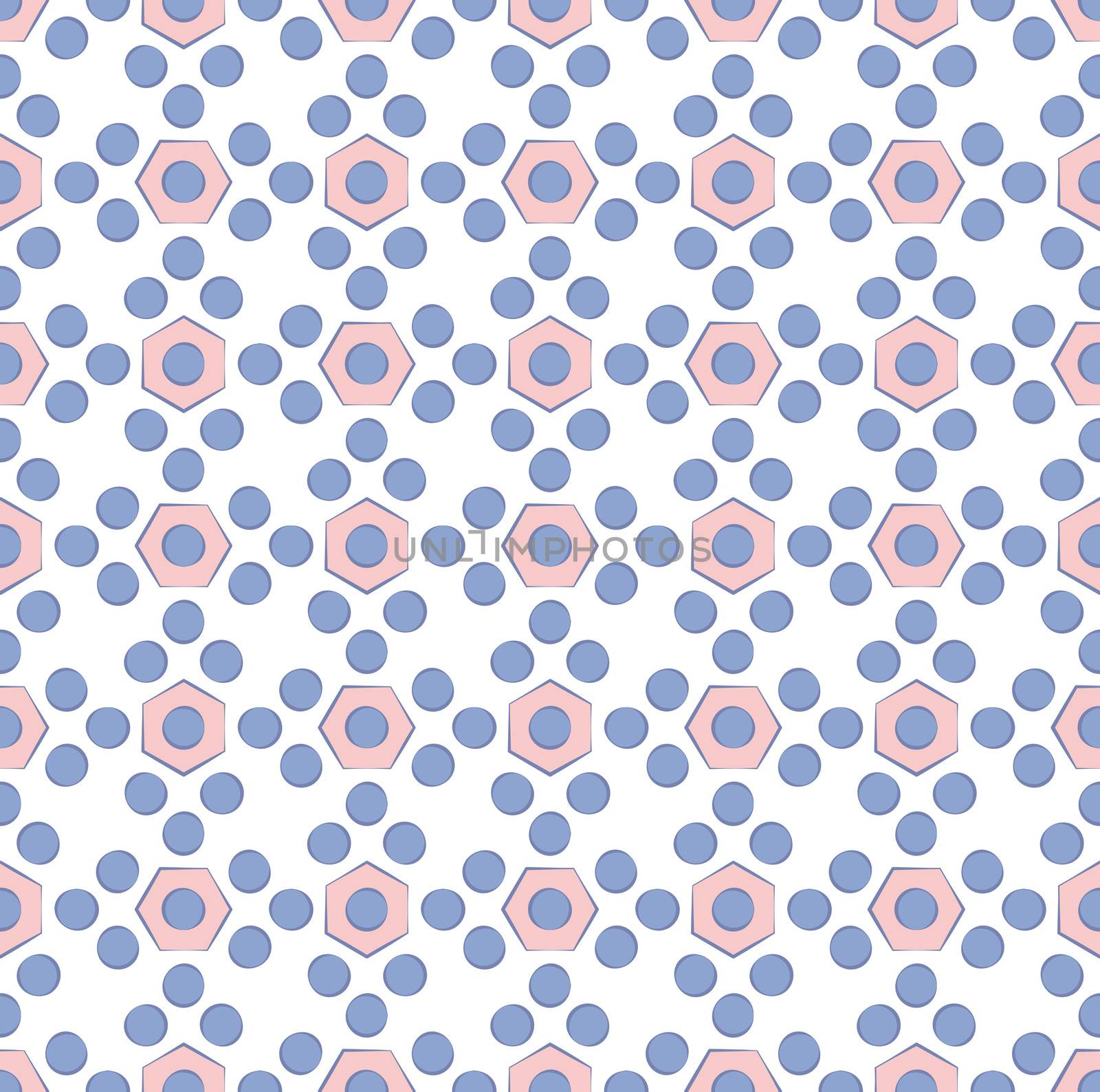 background or textile blue pink button abstract pattern