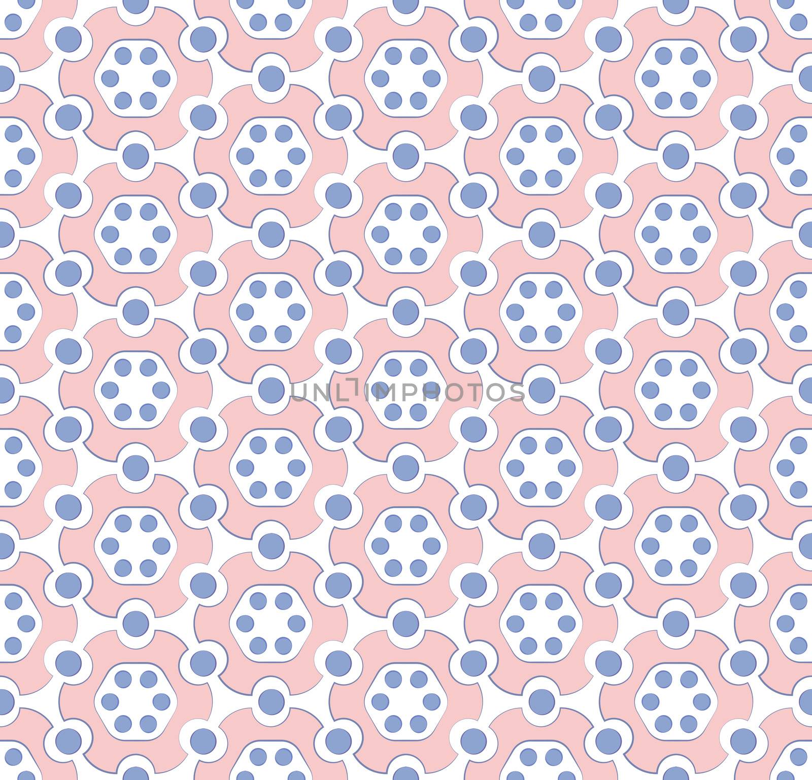 abstract background or Spring Button pattern