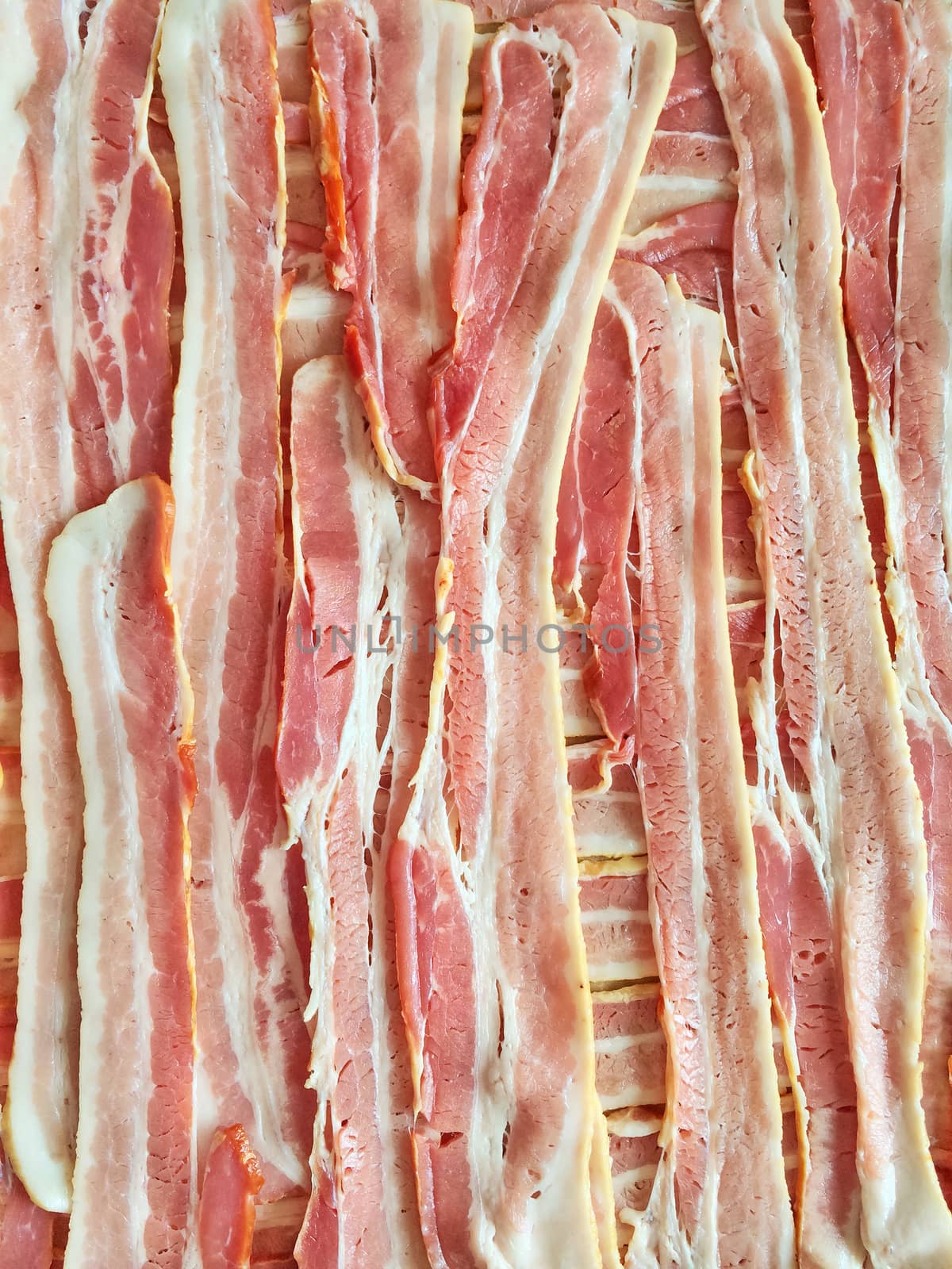 Fresh bacon background by anikasalsera