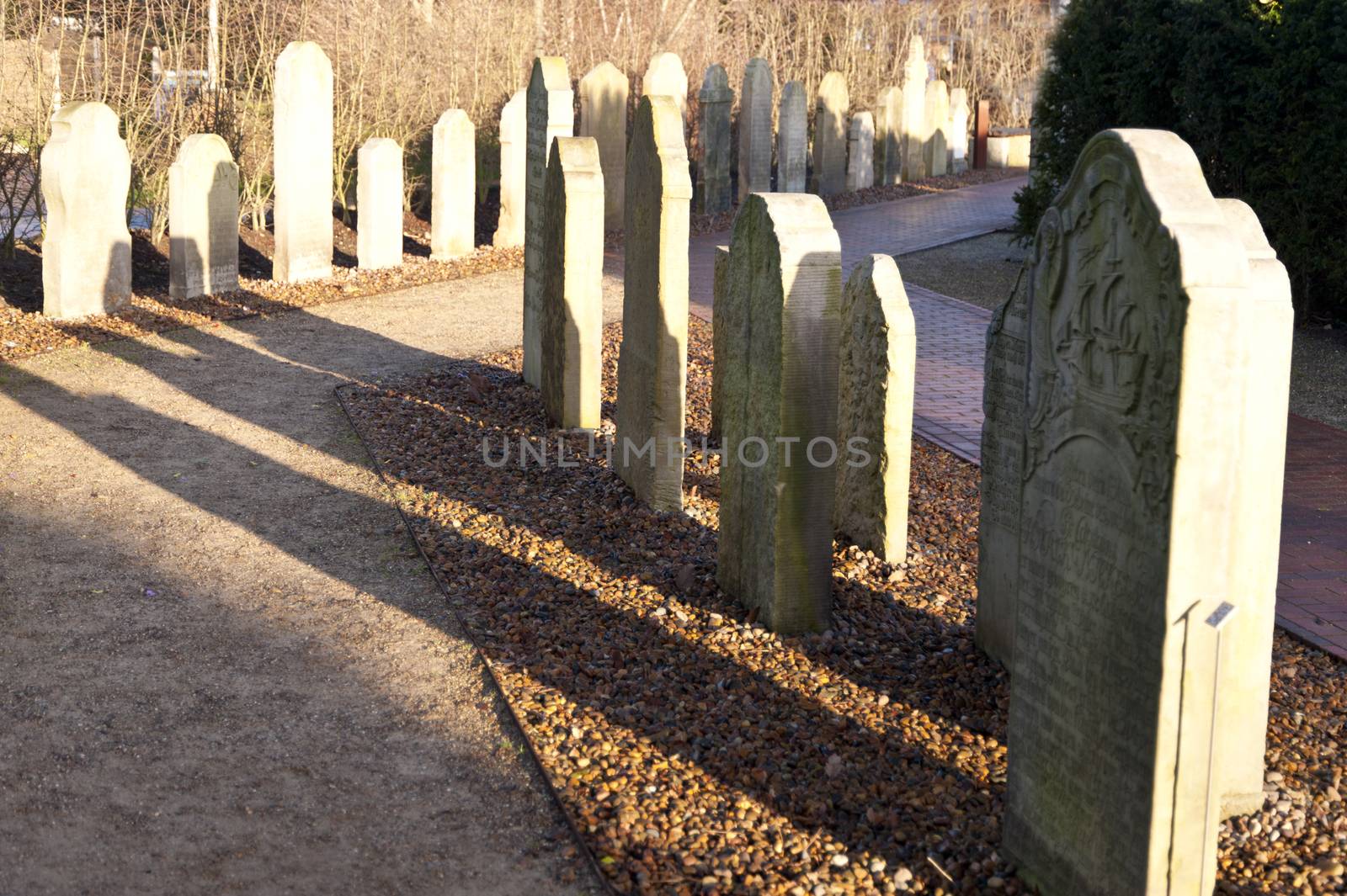 Historic Sailor Tombstones on Amrum