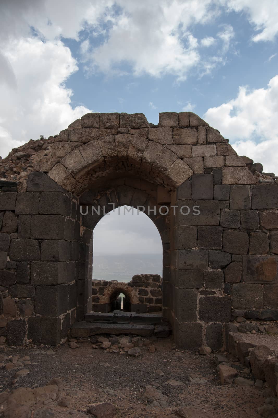 Tourist attraction national park in Israel North