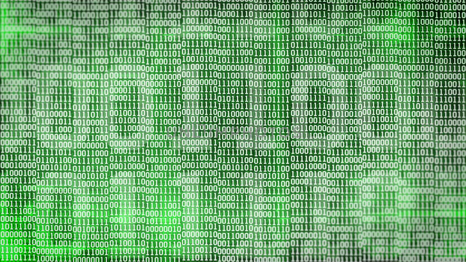binary code screen  by klss