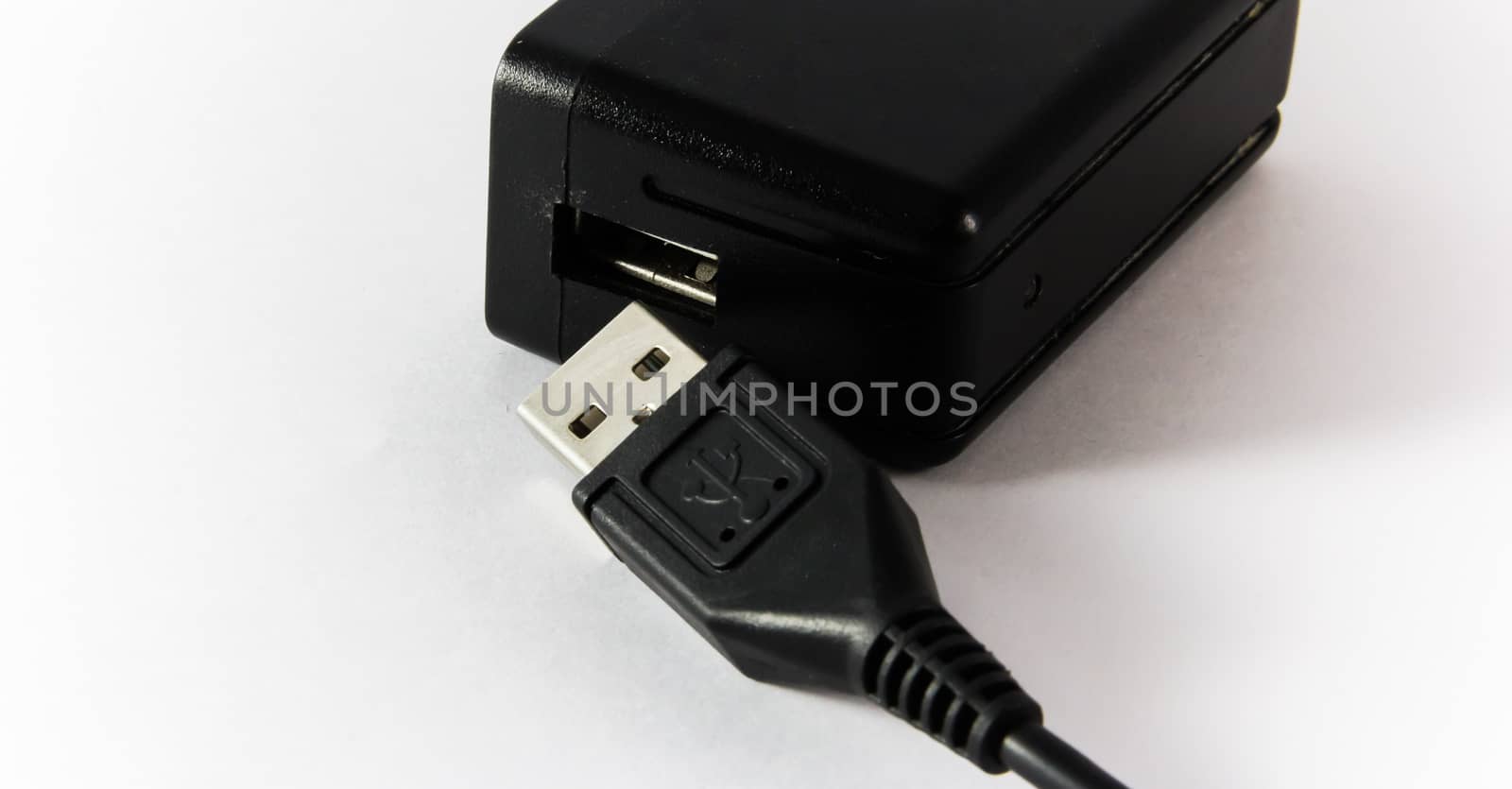 USB hub and USB cable by suriyaph