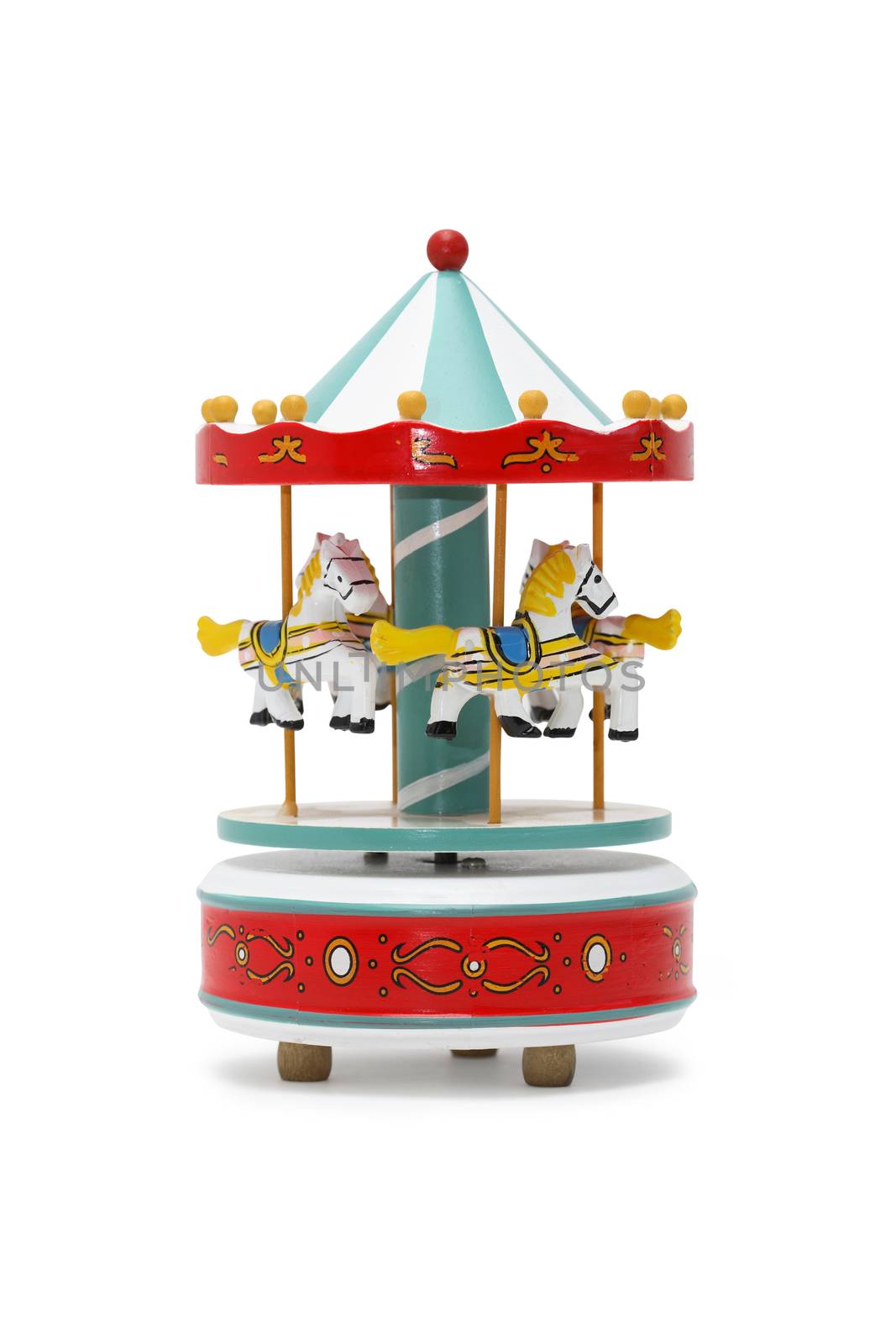 Wooden Toy Carousel by kvkirillov