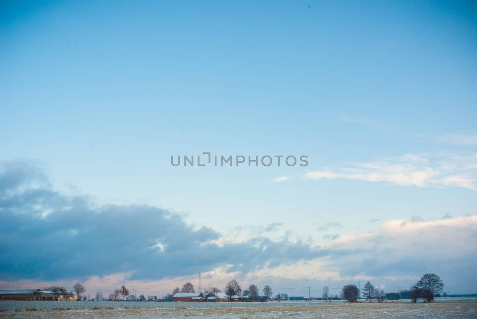 blue sky, natural clouds, nature series