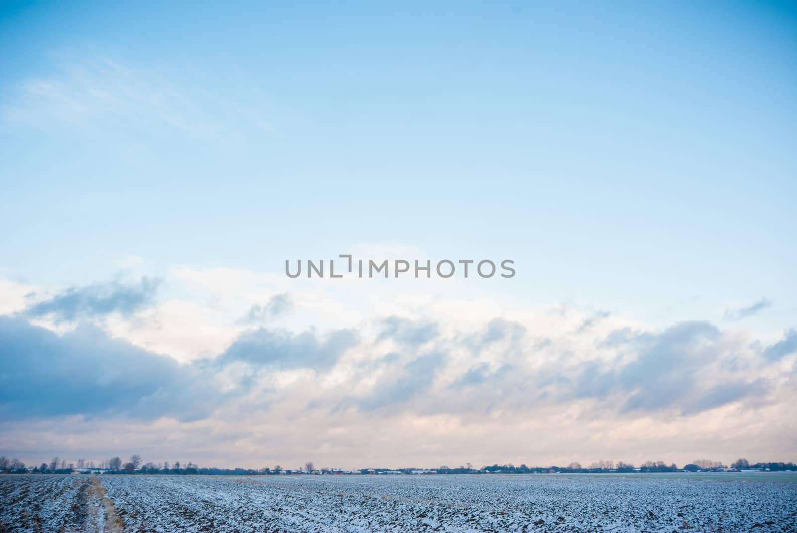 blue sky, natural clouds, nature series