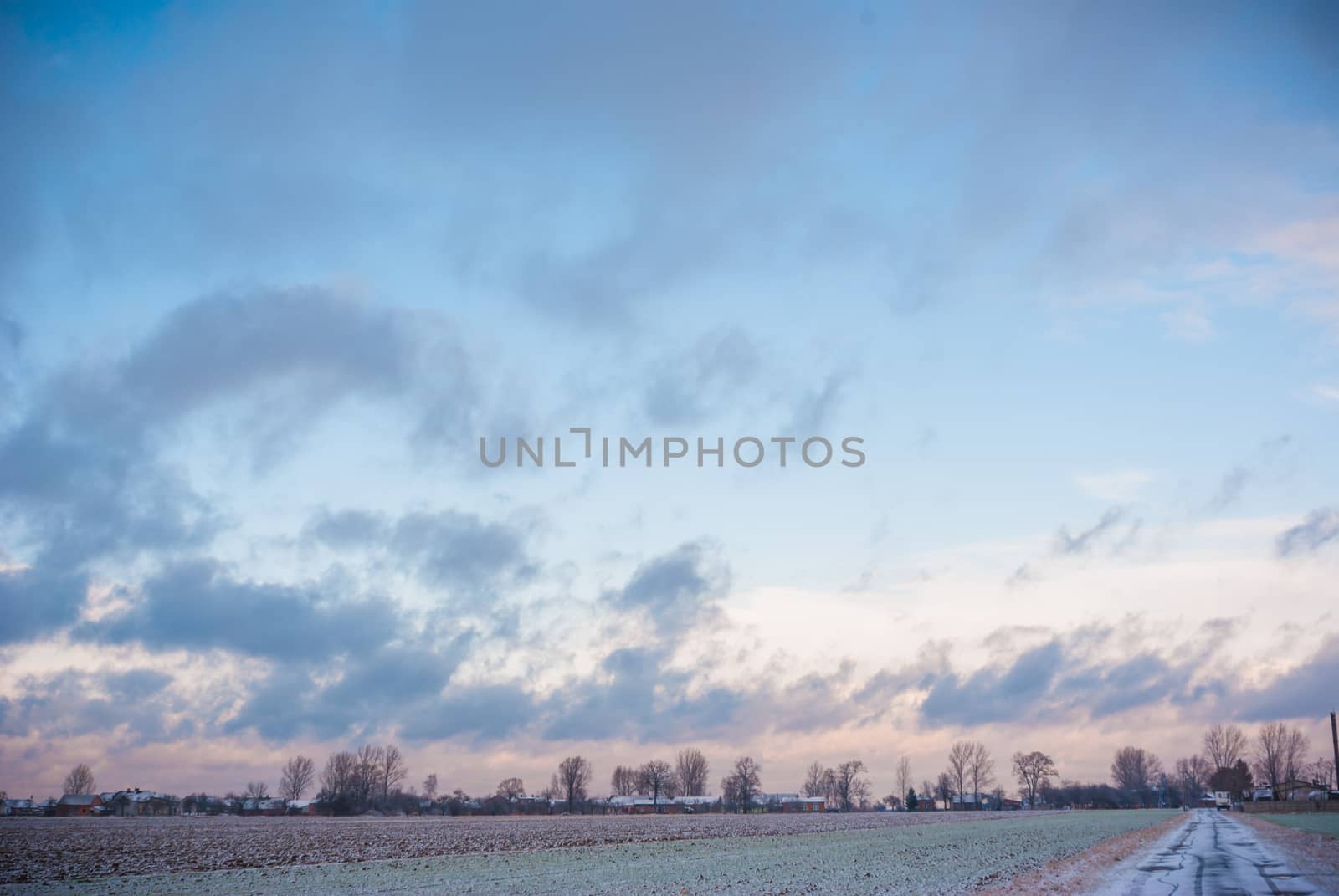 blue sky, natural clouds, nature series