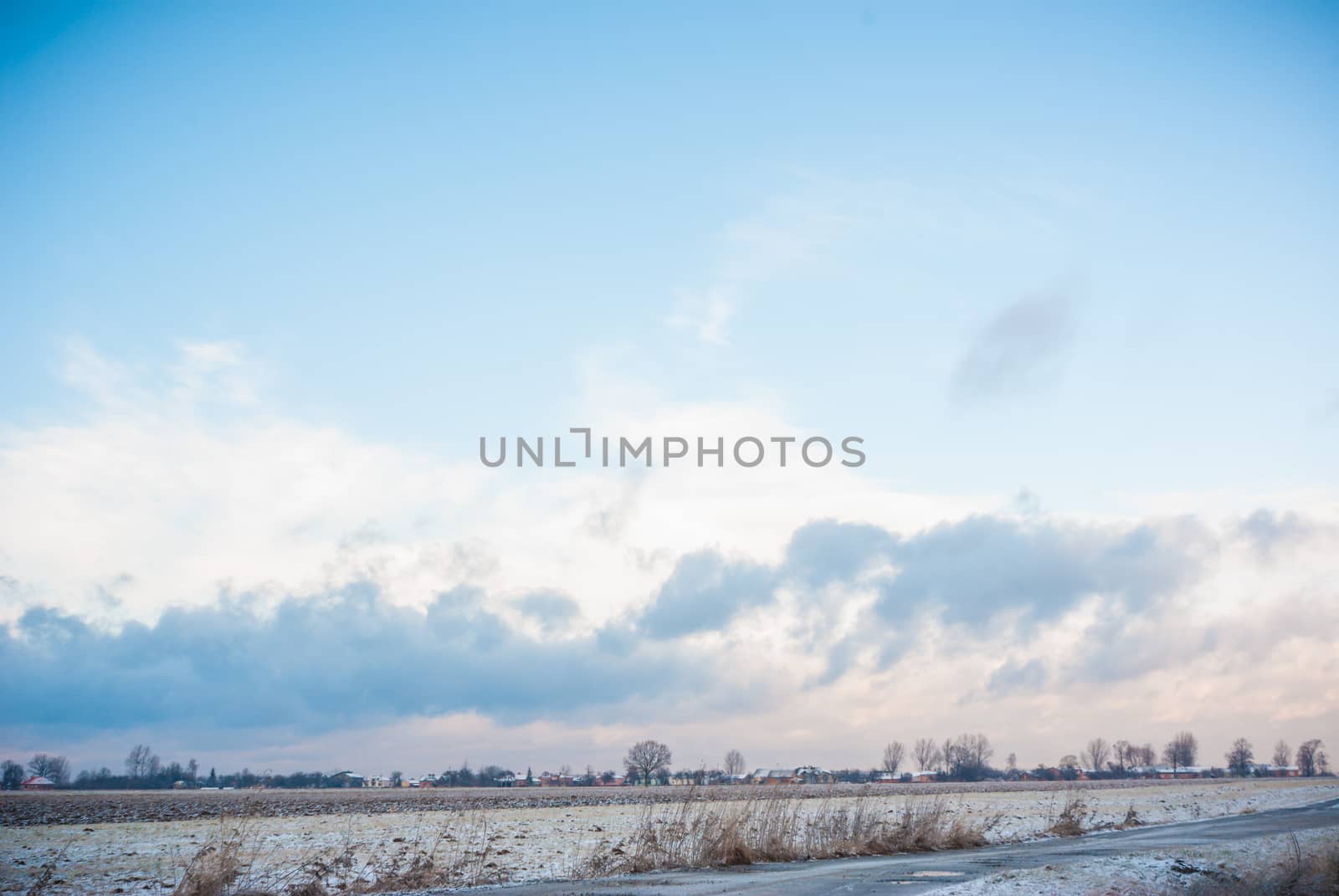 blue sky, natural clouds, nature series