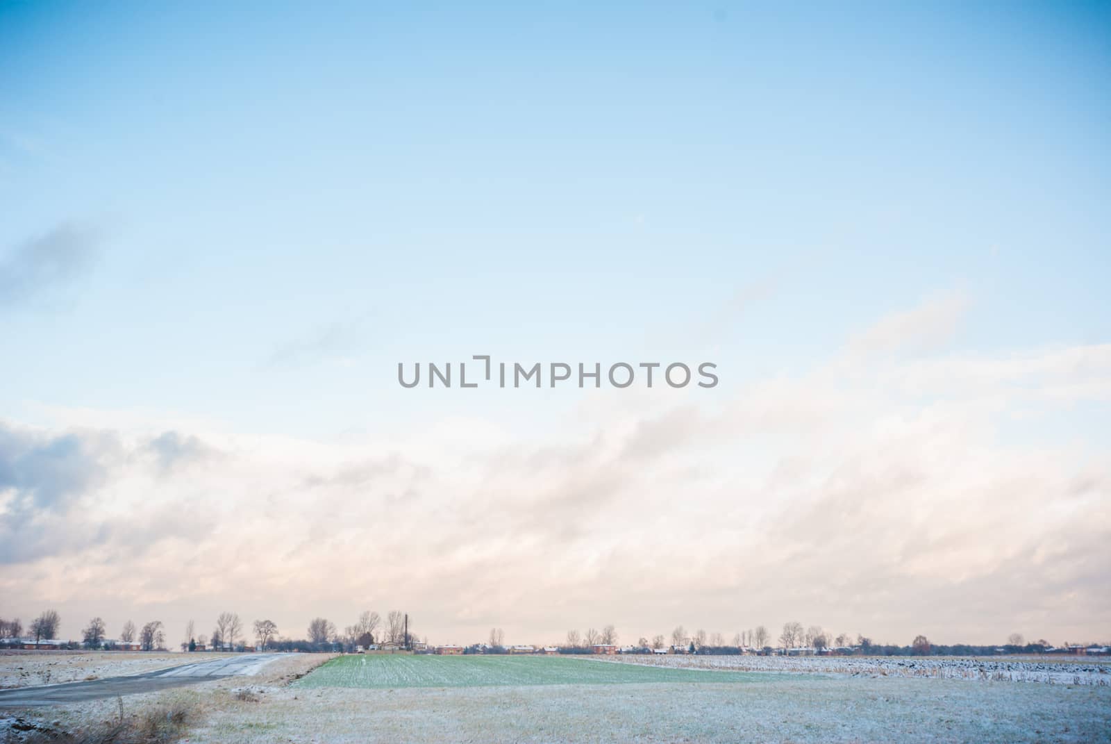 blue sky, natural clouds, nature series