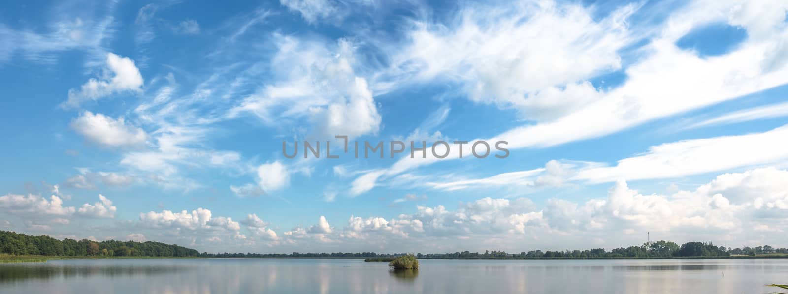 blue sky, natural clouds, nature series
