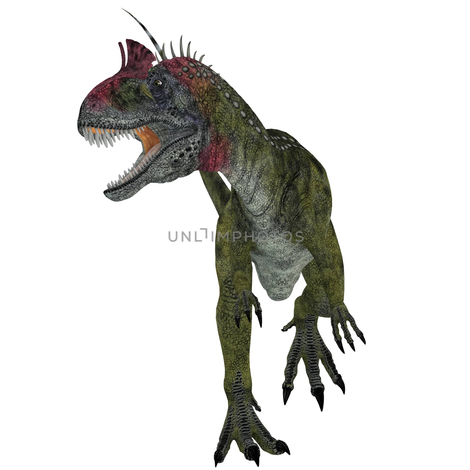 Cryolophosaurus Dinosaur Aggression by Catmando