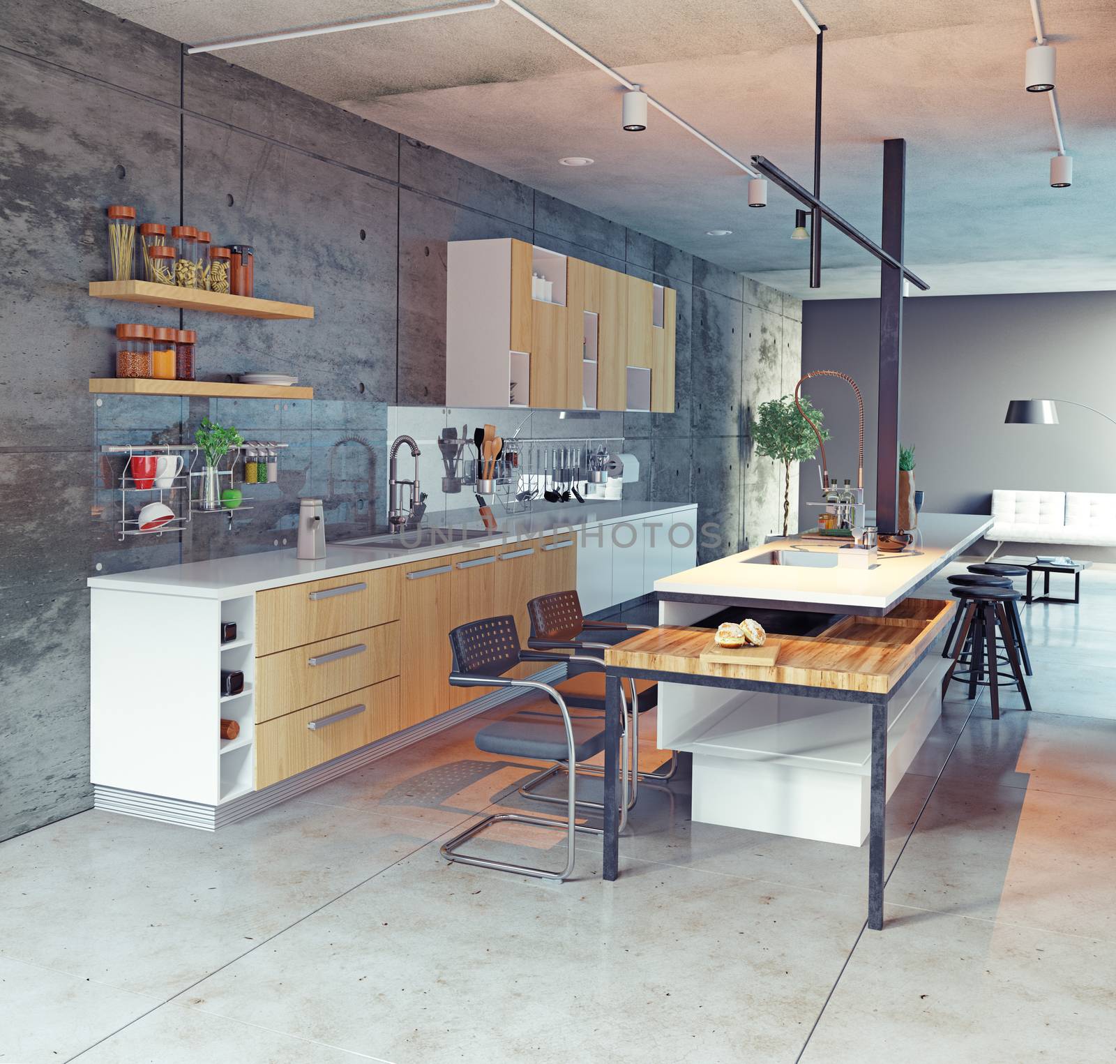 contemporary kitchen by vicnt