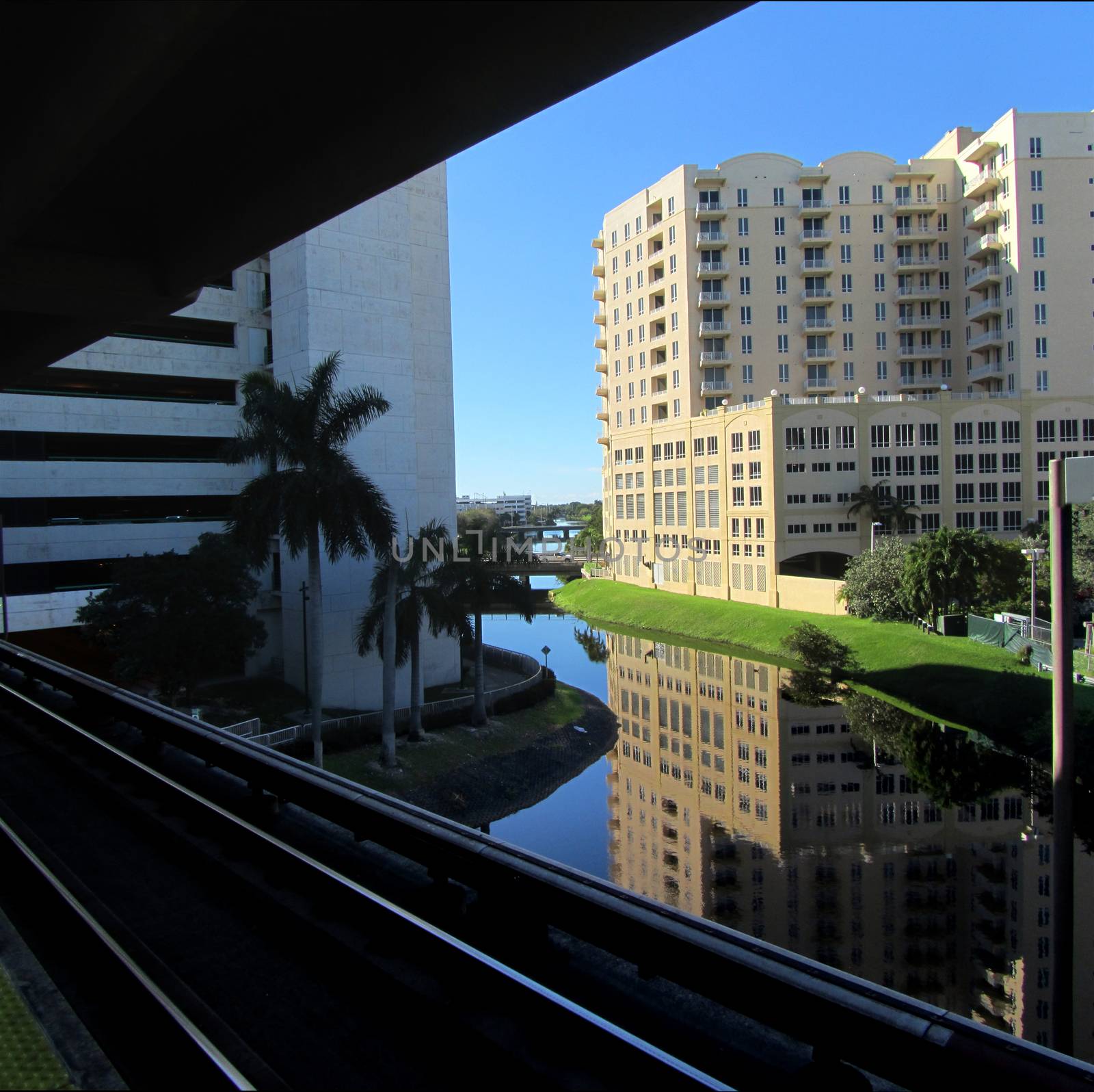 Miami USA downtown panoramic view by JRTBurr