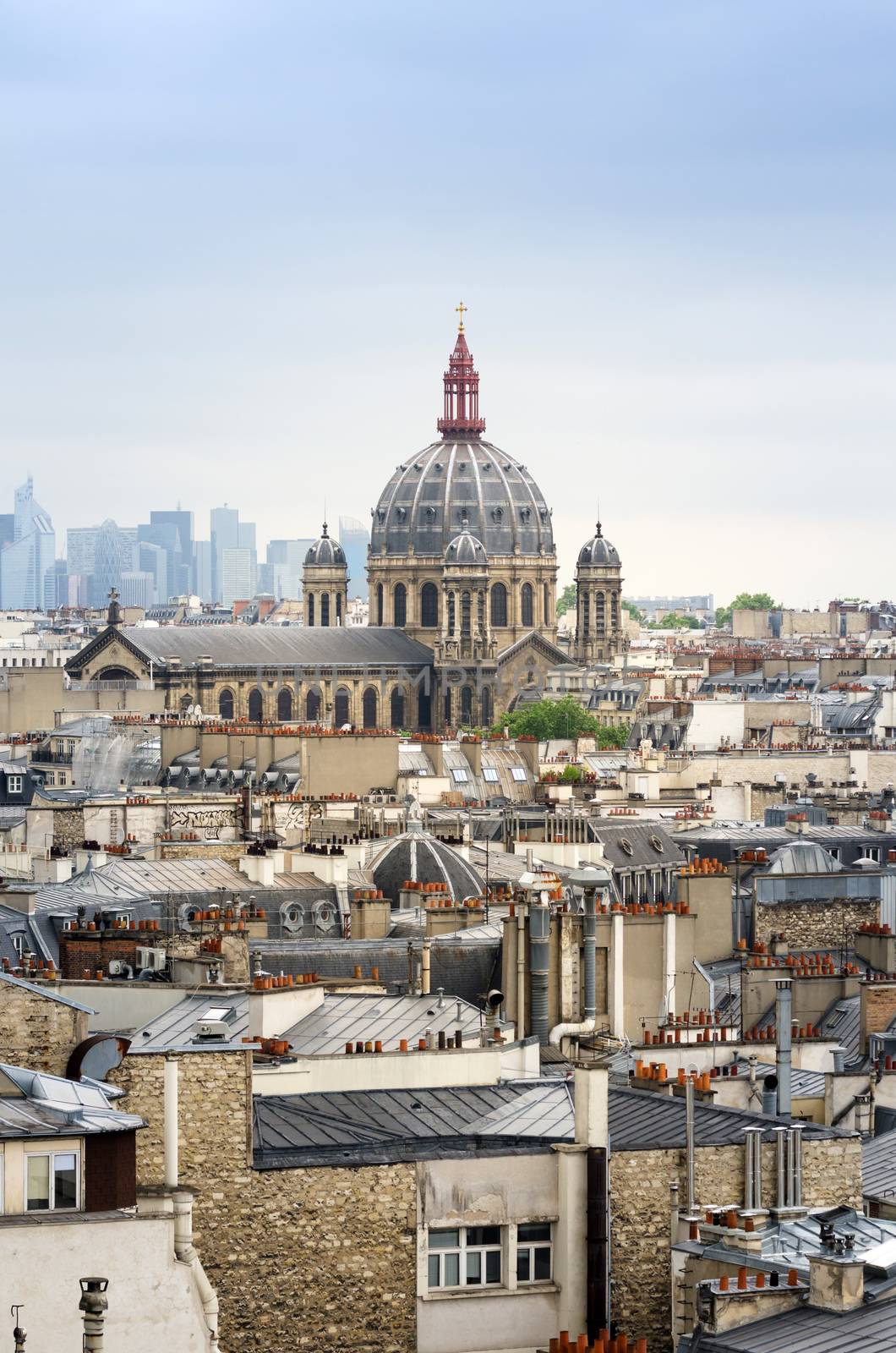 Saint-Augustin Church in  Paris by siraanamwong