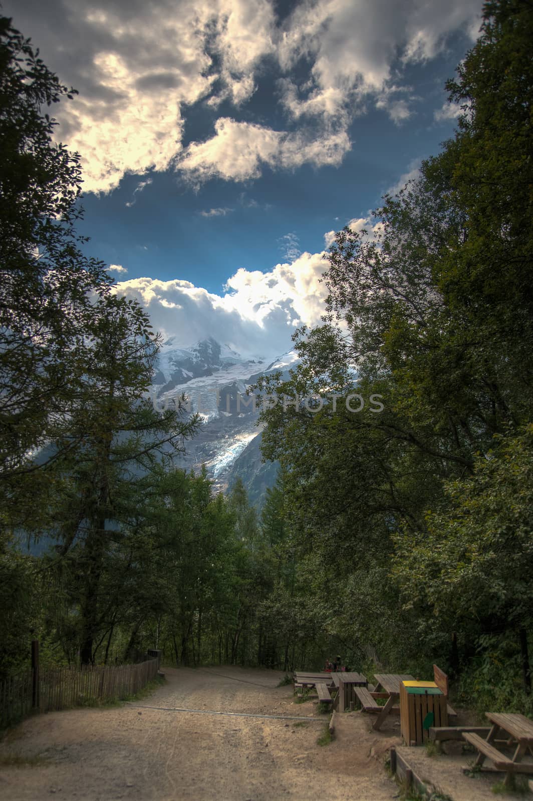 Alps mountain landscape by javax