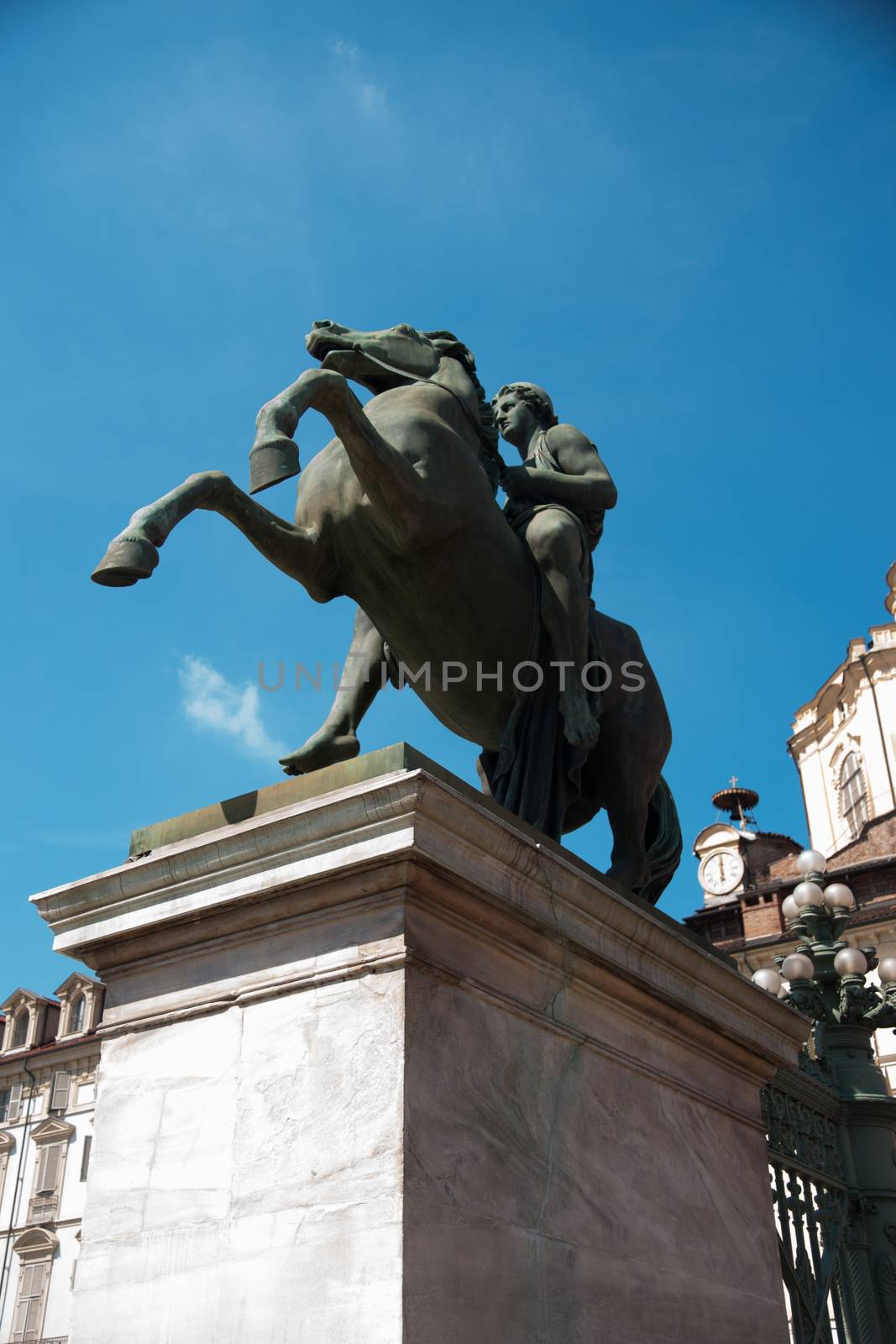 Italy summer vacation in Turin - palaces, monuments and piazza