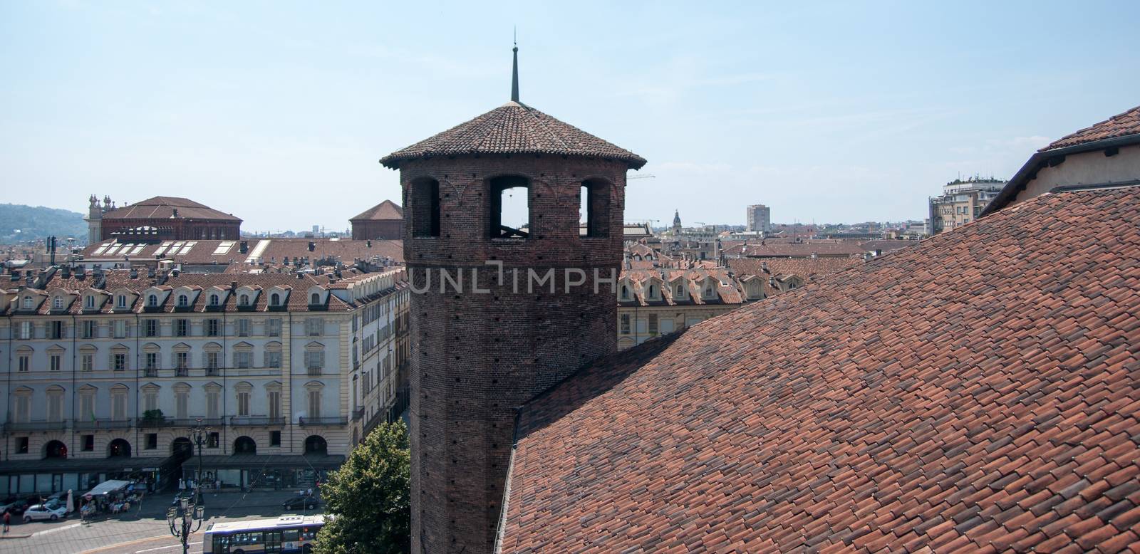 Italy summer vacation in Turin - palaces, monuments and piazza