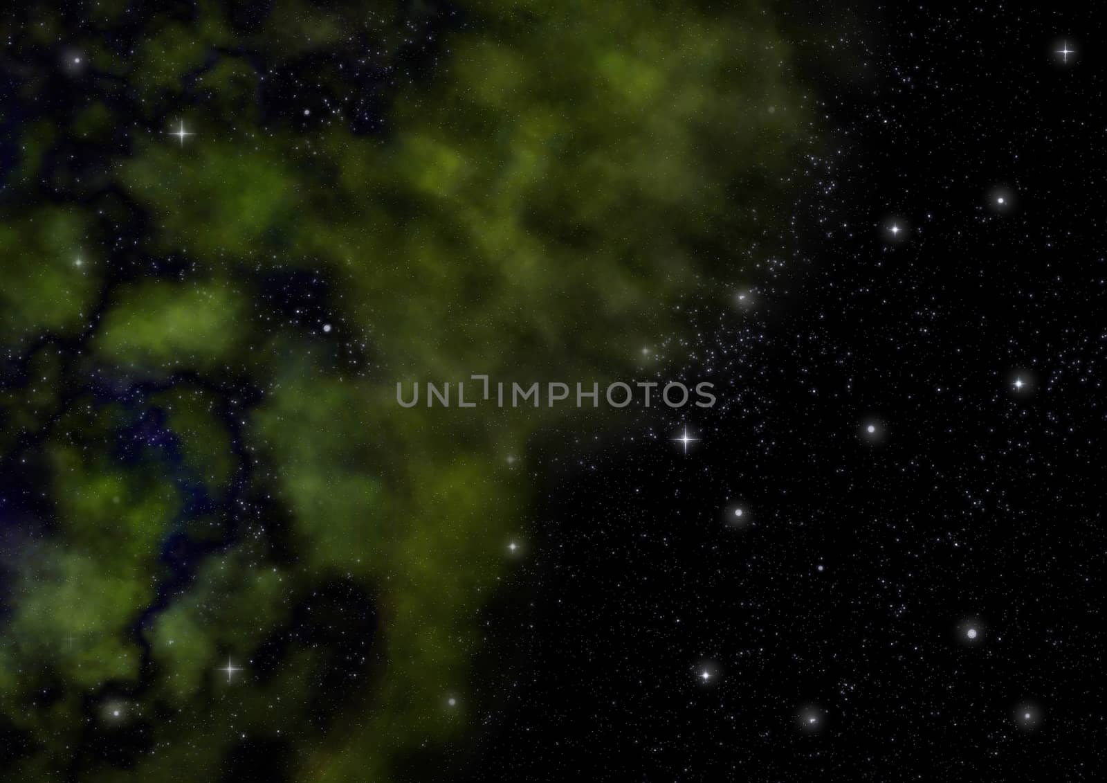 Star field in space a nebulae and a gas congestion. "Elements of this image furnished by NASA".