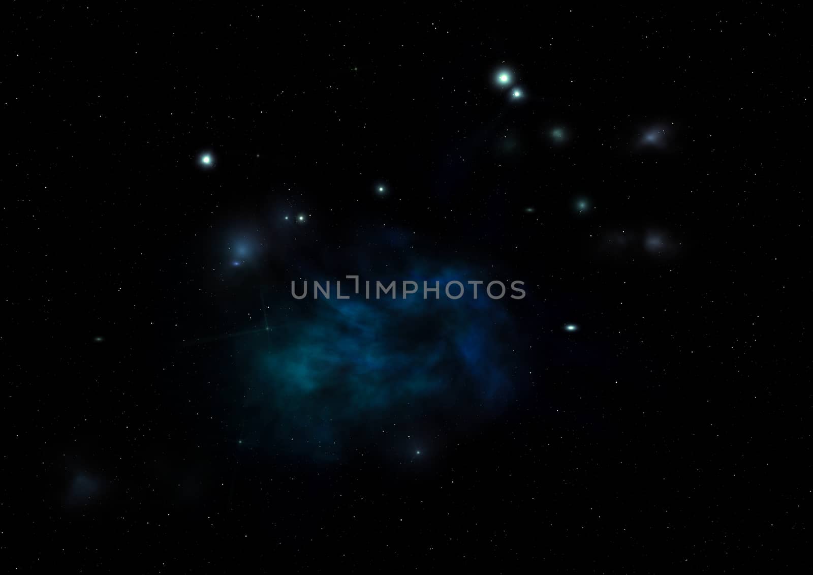 Small part of an infinite star field of space in the Universe. "Elements of this image furnished by NASA".
