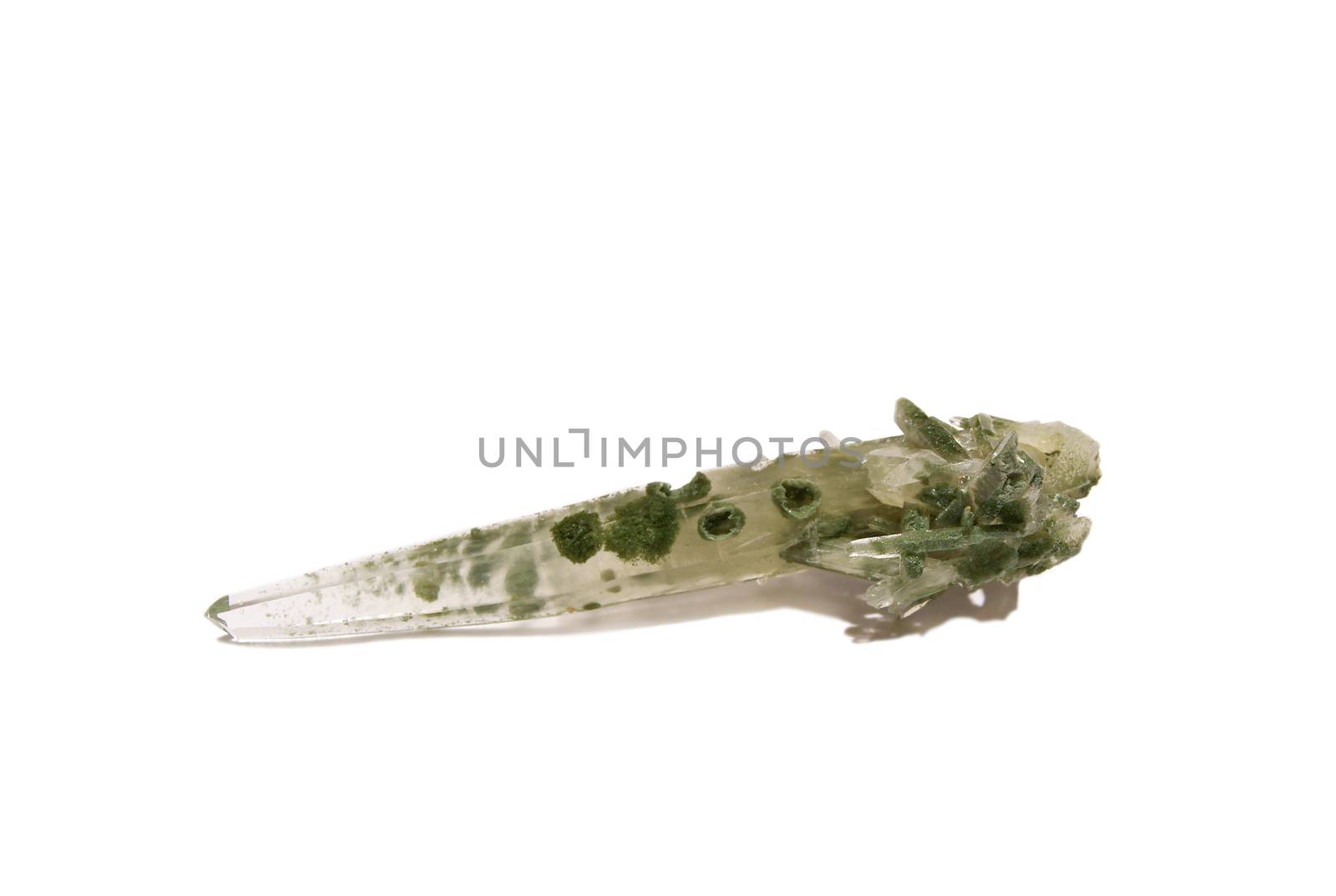 Chlorite Quartz Crystal (Prase Quartz) by 4dcrew