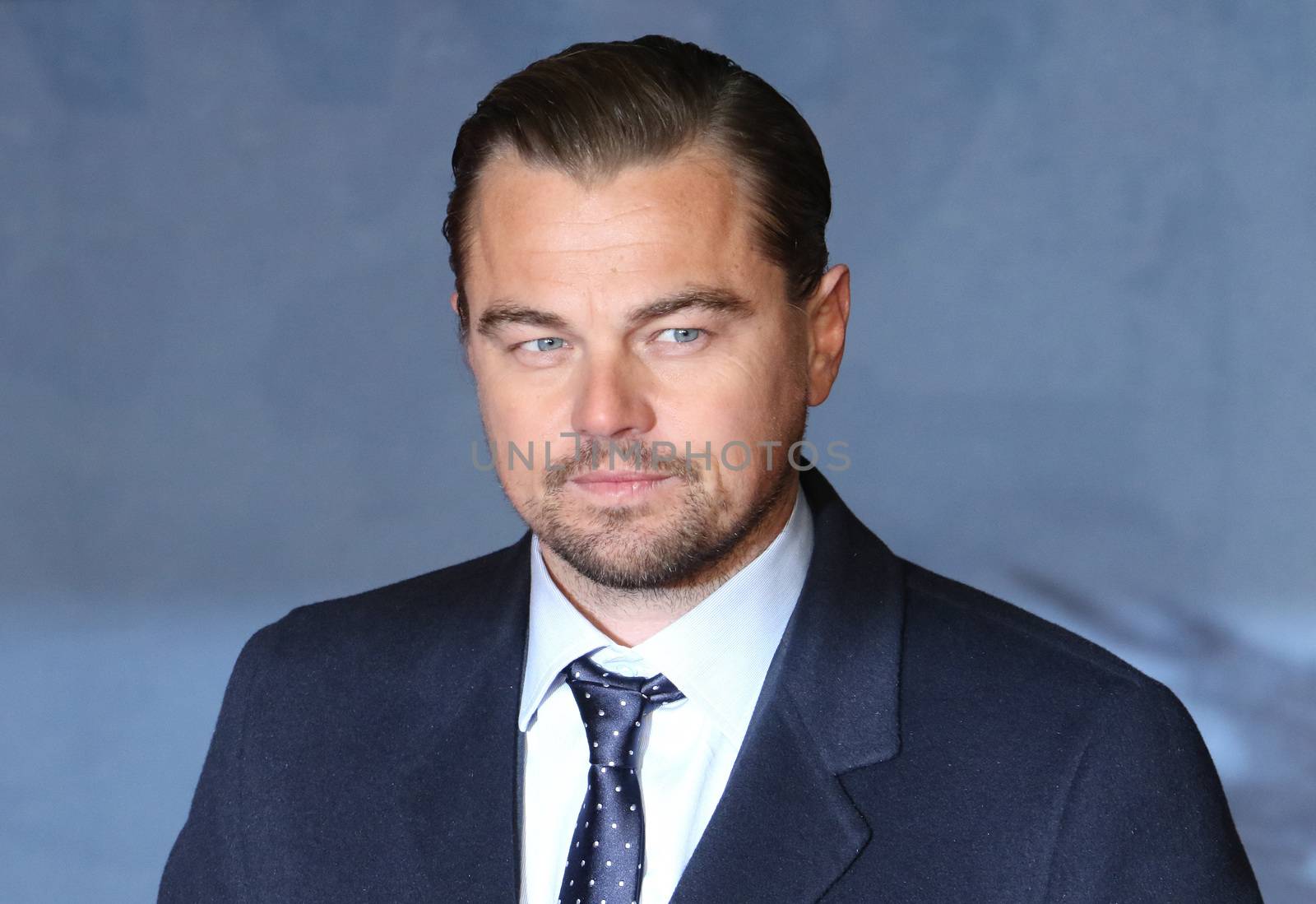 UK, London: Leonardo DiCaprio arrives on the red carpet at Leicester Square in London on January 14, 2016 for the UK premiere of the Revenant, Alejandro Gonzalez Inarritu's Oscar-nominated film starring DiCaprio.