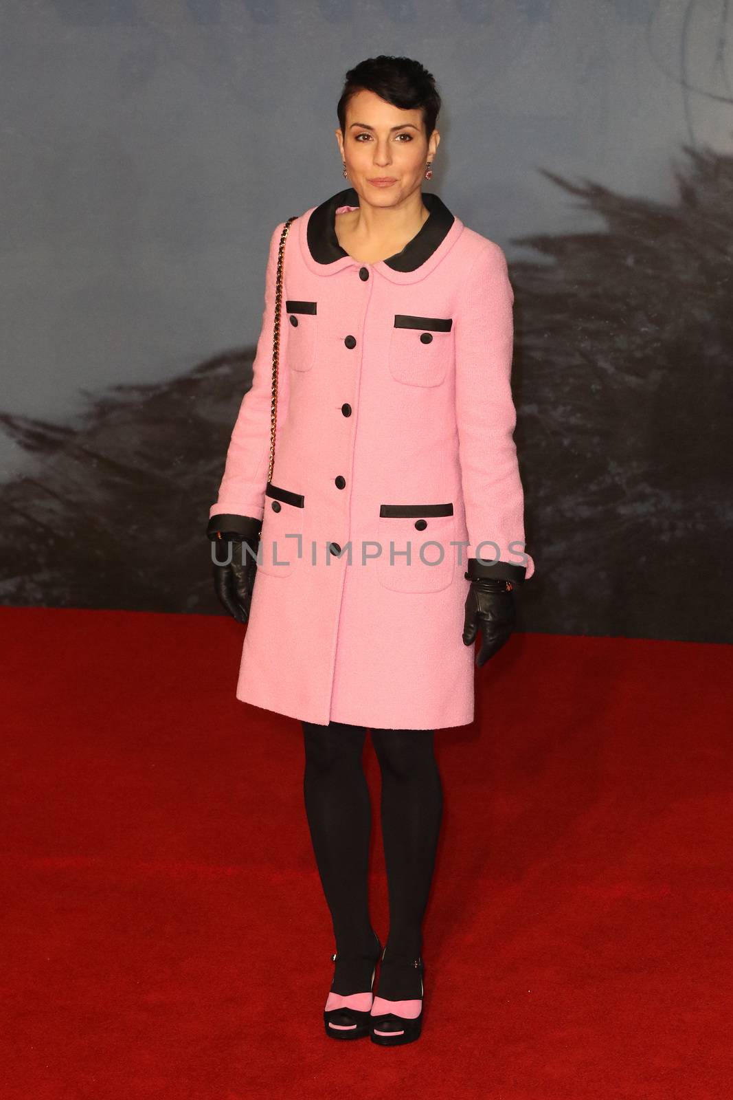 UK, London: Noomi Rapace arrives on the red carpet at Leicester Square in London on January 14, 2016 for the UK premiere of the Revenant, Alejandro Gonzalez Inarritu's Oscar-nominated film starring Leonardo DiCaprio.