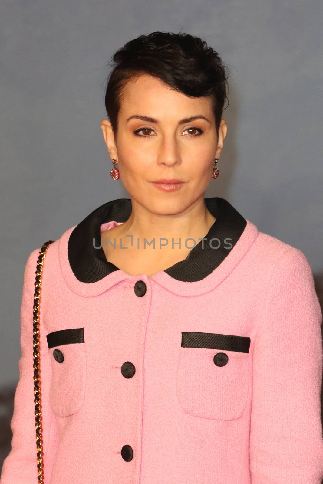 UK, London: Noomi Rapace arrives on the red carpet at Leicester Square in London on January 14, 2016 for the UK premiere of the Revenant, Alejandro Gonzalez Inarritu's Oscar-nominated film starring Leonardo DiCaprio.