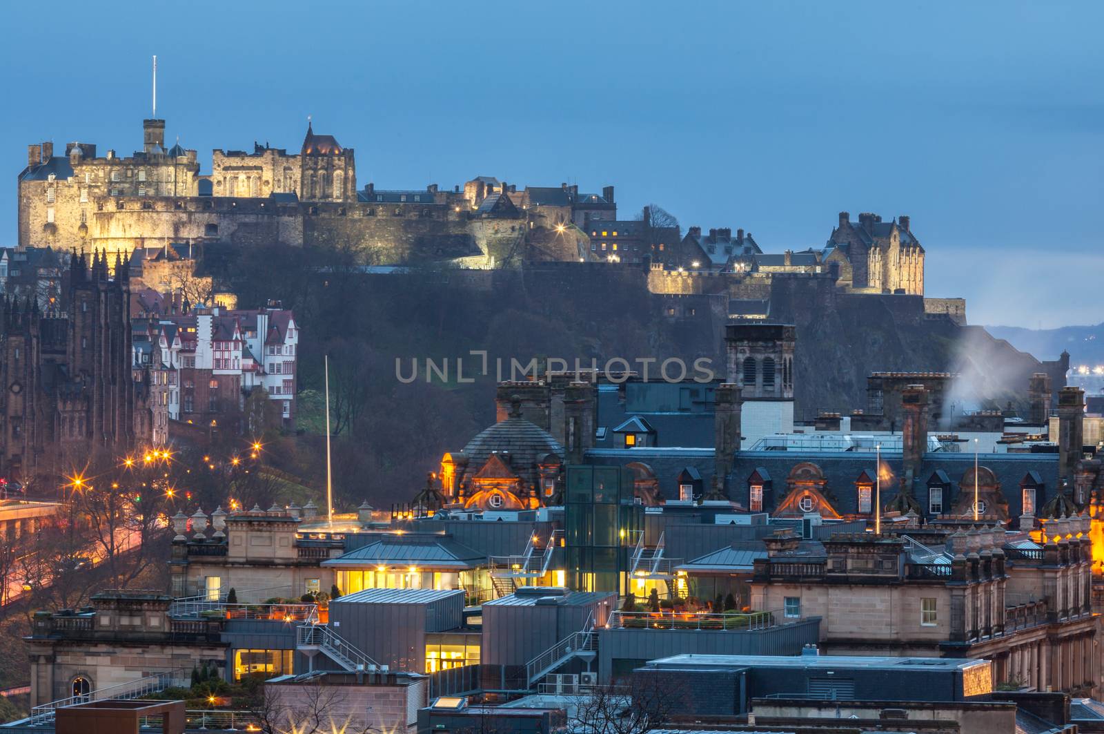 Edinburgh Castle by vichie81