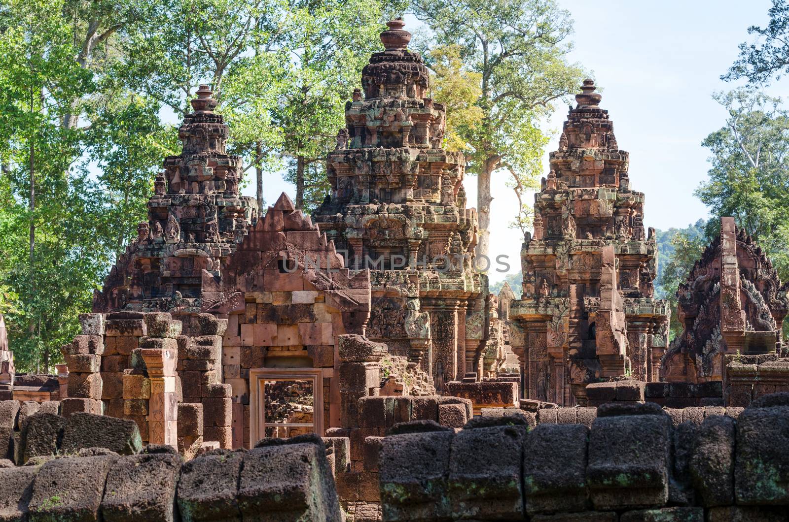 Banteay Srei temple, Siem Reap, Cambodia by siraanamwong