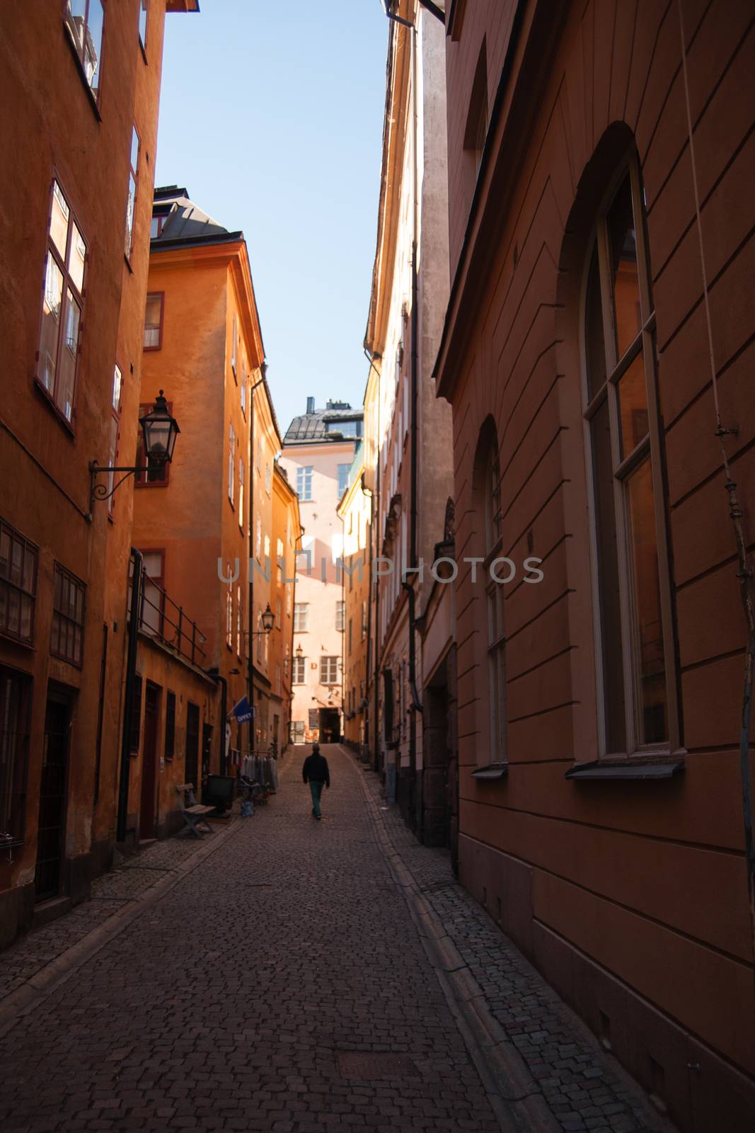 Gamla stan stockholm history center streets