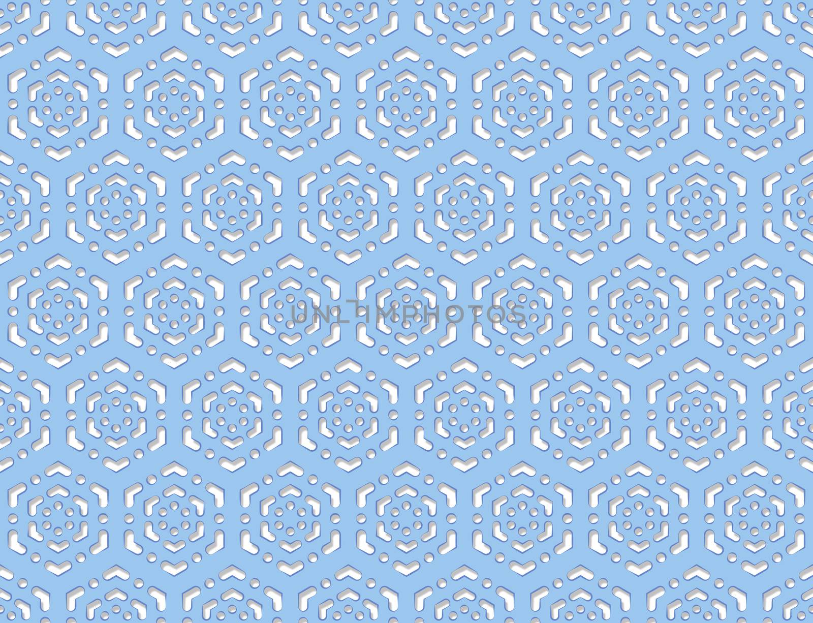 abstract background or texture blue stylized flower pattern