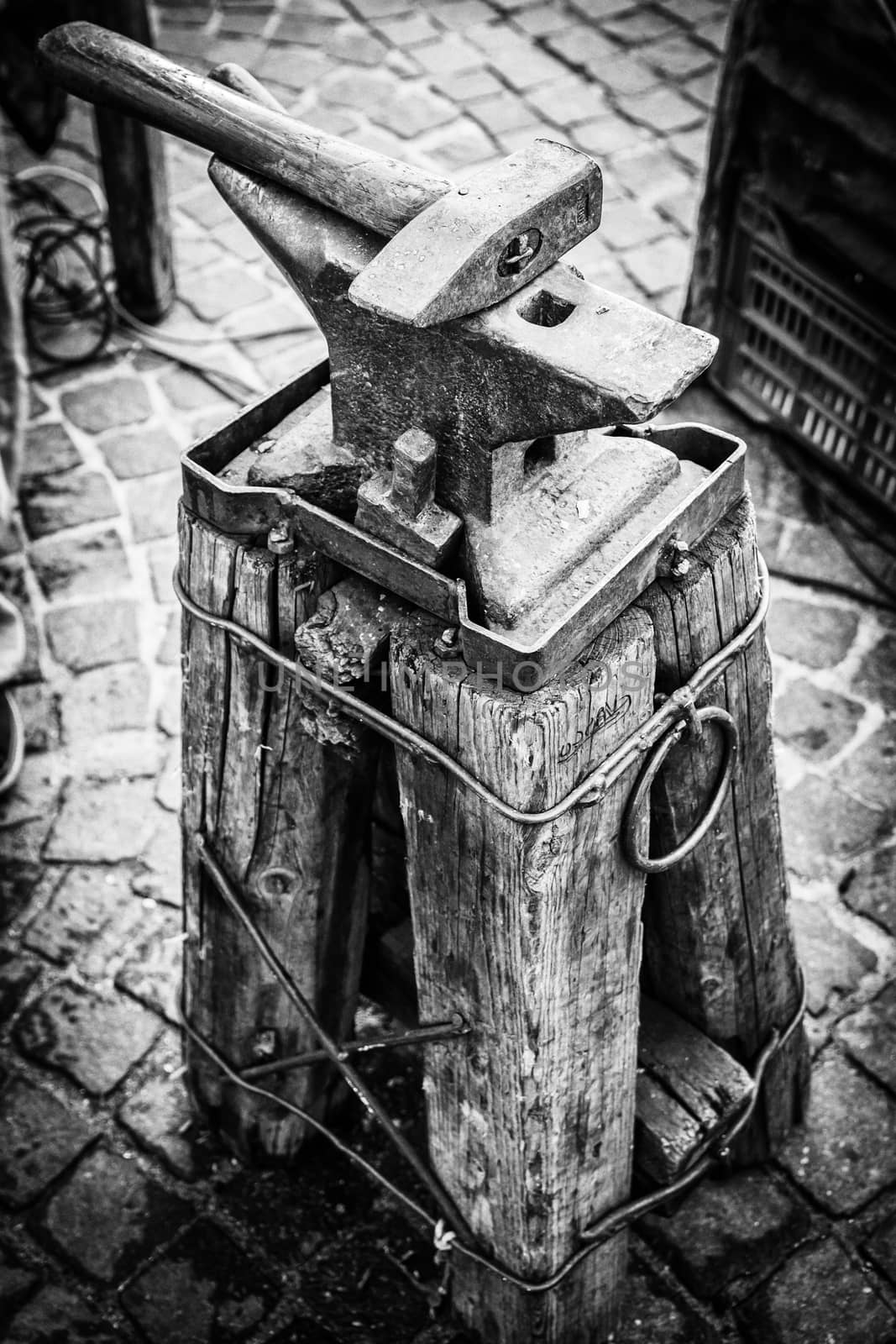 Anvil used by Napoleon's army to shoe horses. by Isaac74